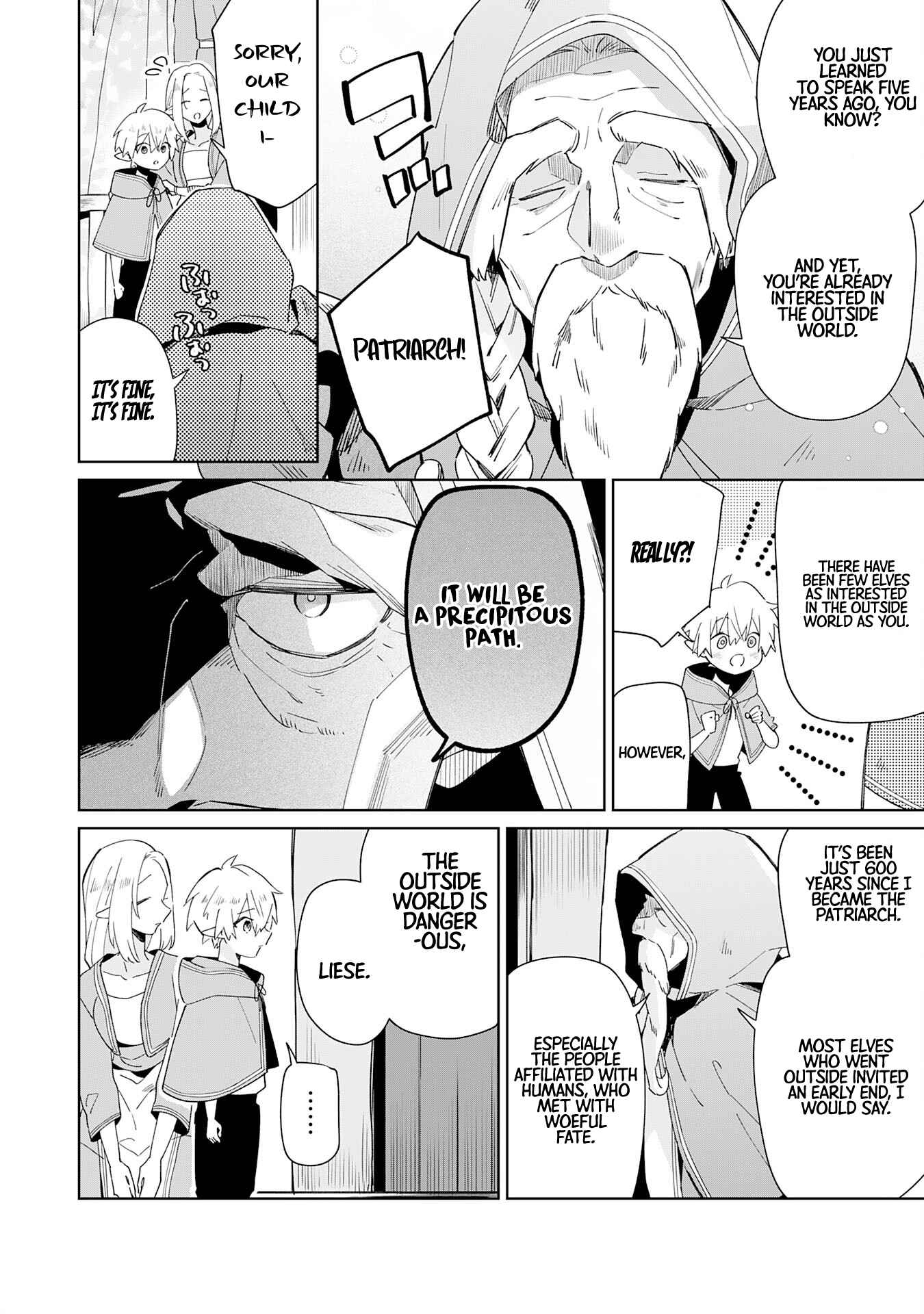 The Reincarnated Elf Left on a Journey to Master His Magic and With His Extra Lifespan Became a Living Legend Chapter 1 page 11