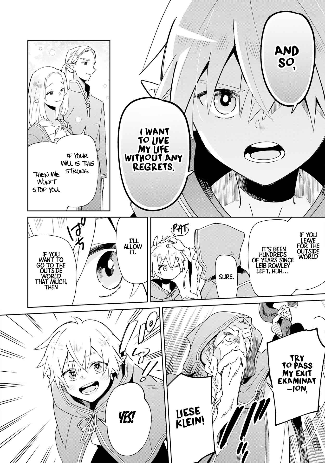 The Reincarnated Elf Left on a Journey to Master His Magic and With His Extra Lifespan Became a Living Legend Chapter 1 page 13