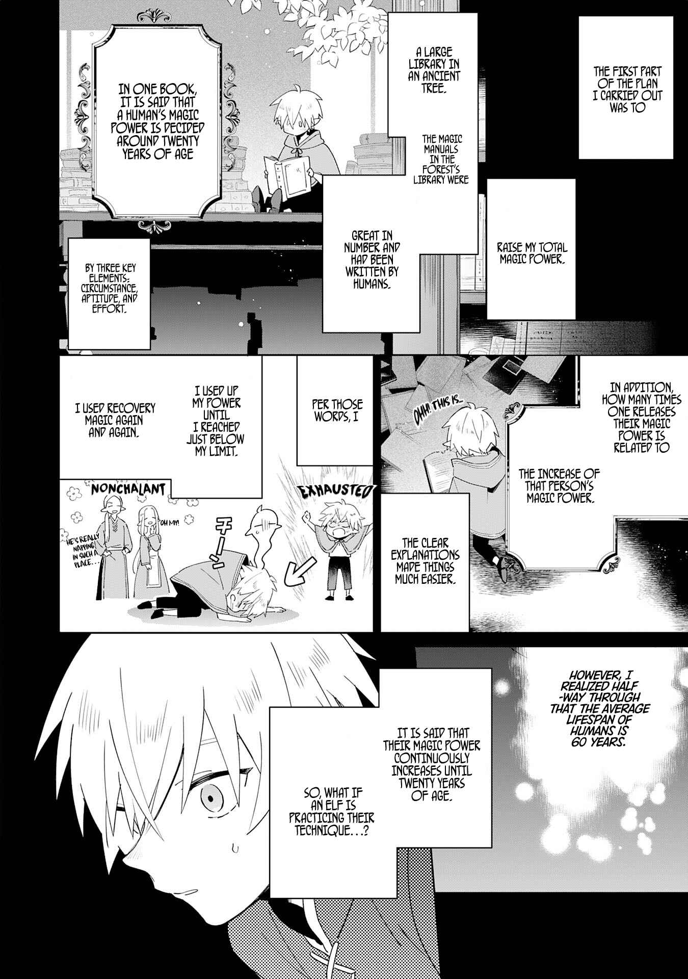 The Reincarnated Elf Left on a Journey to Master His Magic and With His Extra Lifespan Became a Living Legend Chapter 1 page 19