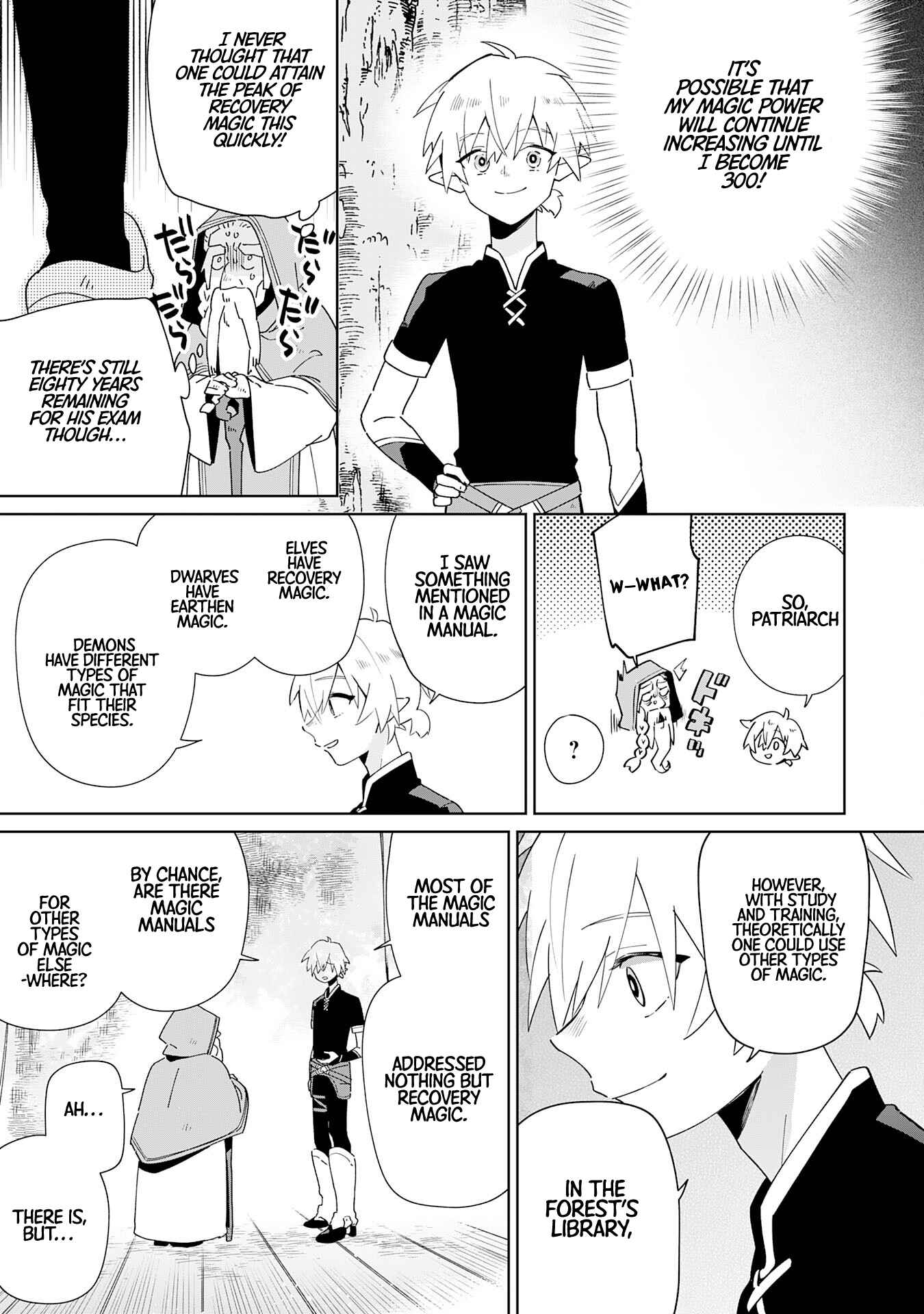The Reincarnated Elf Left on a Journey to Master His Magic and With His Extra Lifespan Became a Living Legend Chapter 1 page 20