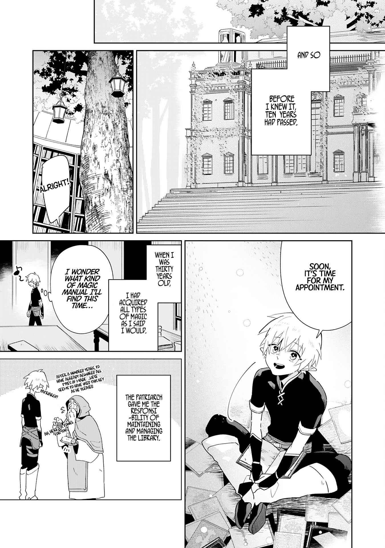 The Reincarnated Elf Left on a Journey to Master His Magic and With His Extra Lifespan Became a Living Legend Chapter 1 page 22