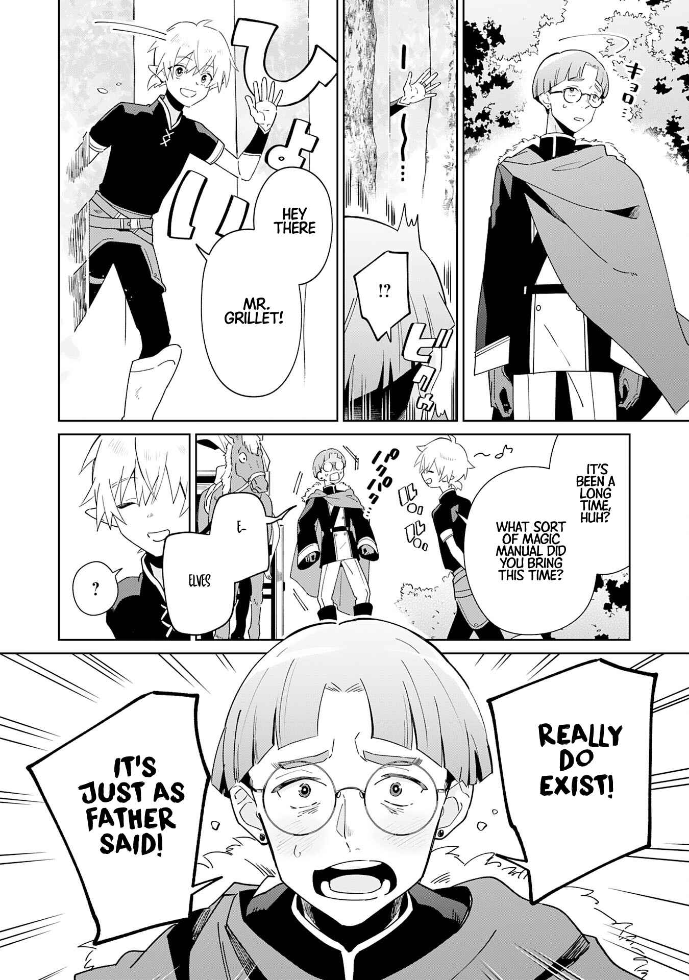 The Reincarnated Elf Left on a Journey to Master His Magic and With His Extra Lifespan Became a Living Legend Chapter 1 page 25