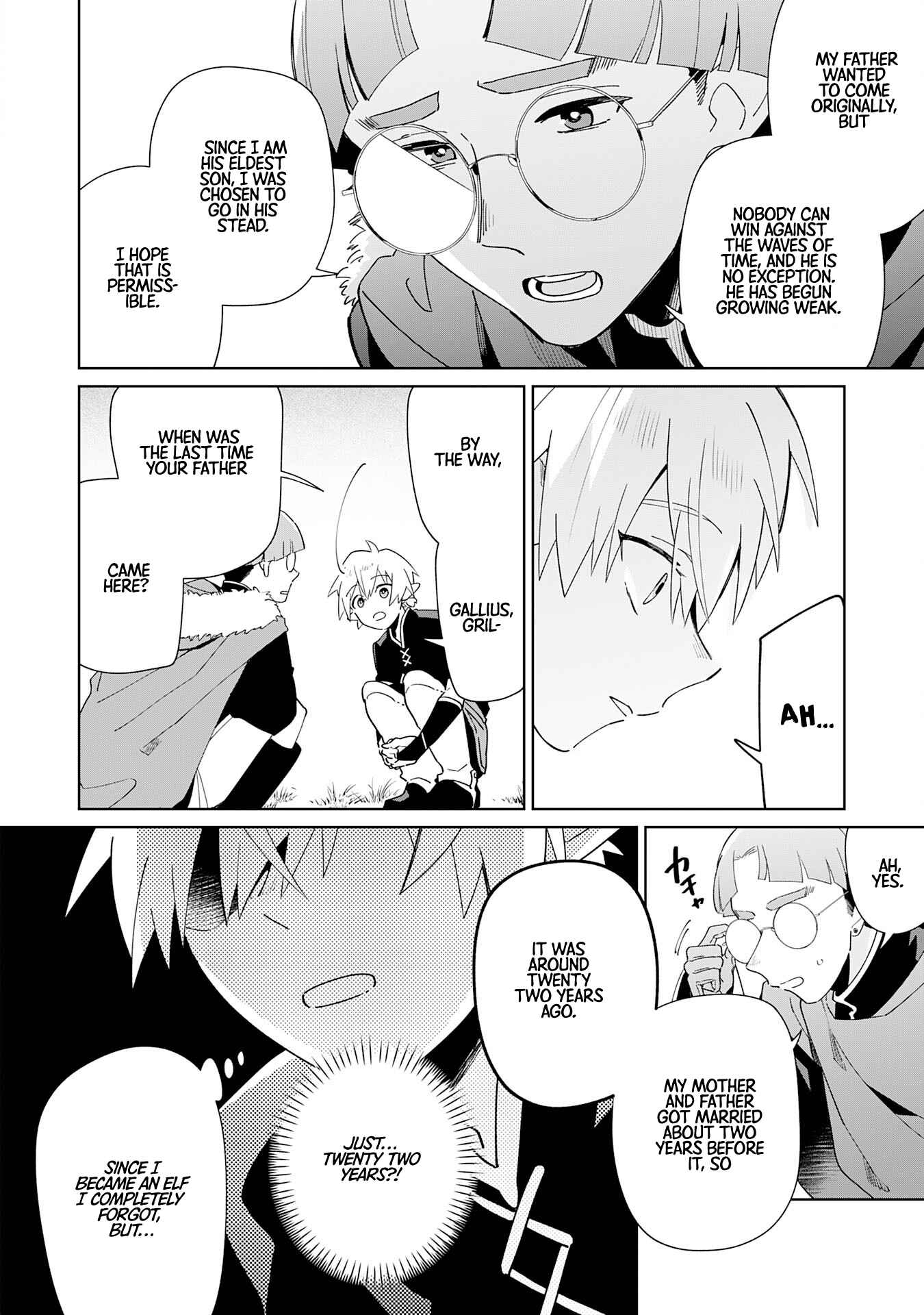 The Reincarnated Elf Left on a Journey to Master His Magic and With His Extra Lifespan Became a Living Legend Chapter 1 page 27