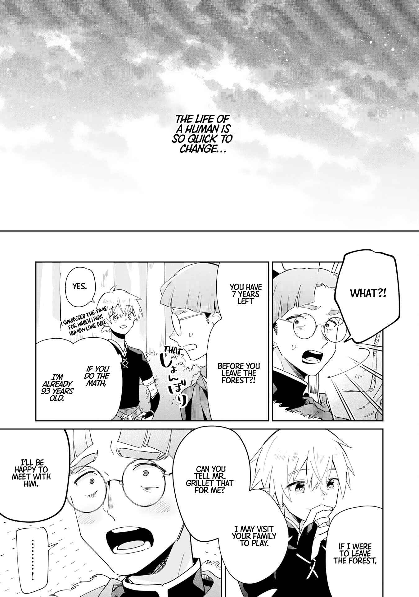 The Reincarnated Elf Left on a Journey to Master His Magic and With His Extra Lifespan Became a Living Legend Chapter 1 page 28