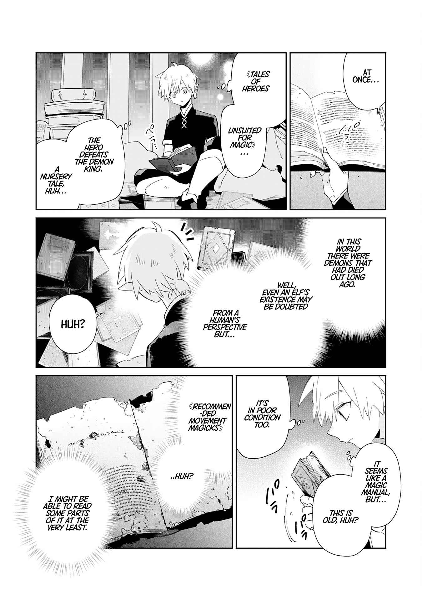 The Reincarnated Elf Left on a Journey to Master His Magic and With His Extra Lifespan Became a Living Legend Chapter 1 page 30