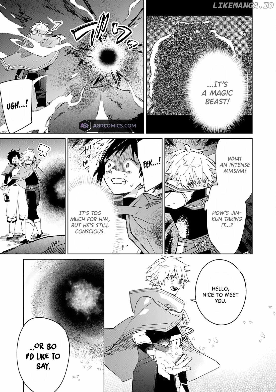 The Reincarnated Elf Left on a Journey to Master His Magic and With His Extra Lifespan Became a Living Legend Chapter 10 page 14
