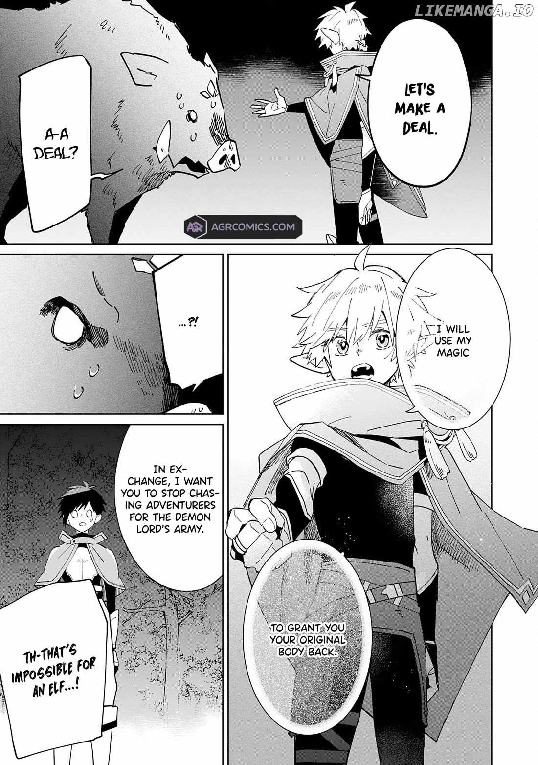 The Reincarnated Elf Left on a Journey to Master His Magic and With His Extra Lifespan Became a Living Legend Chapter 10 page 22