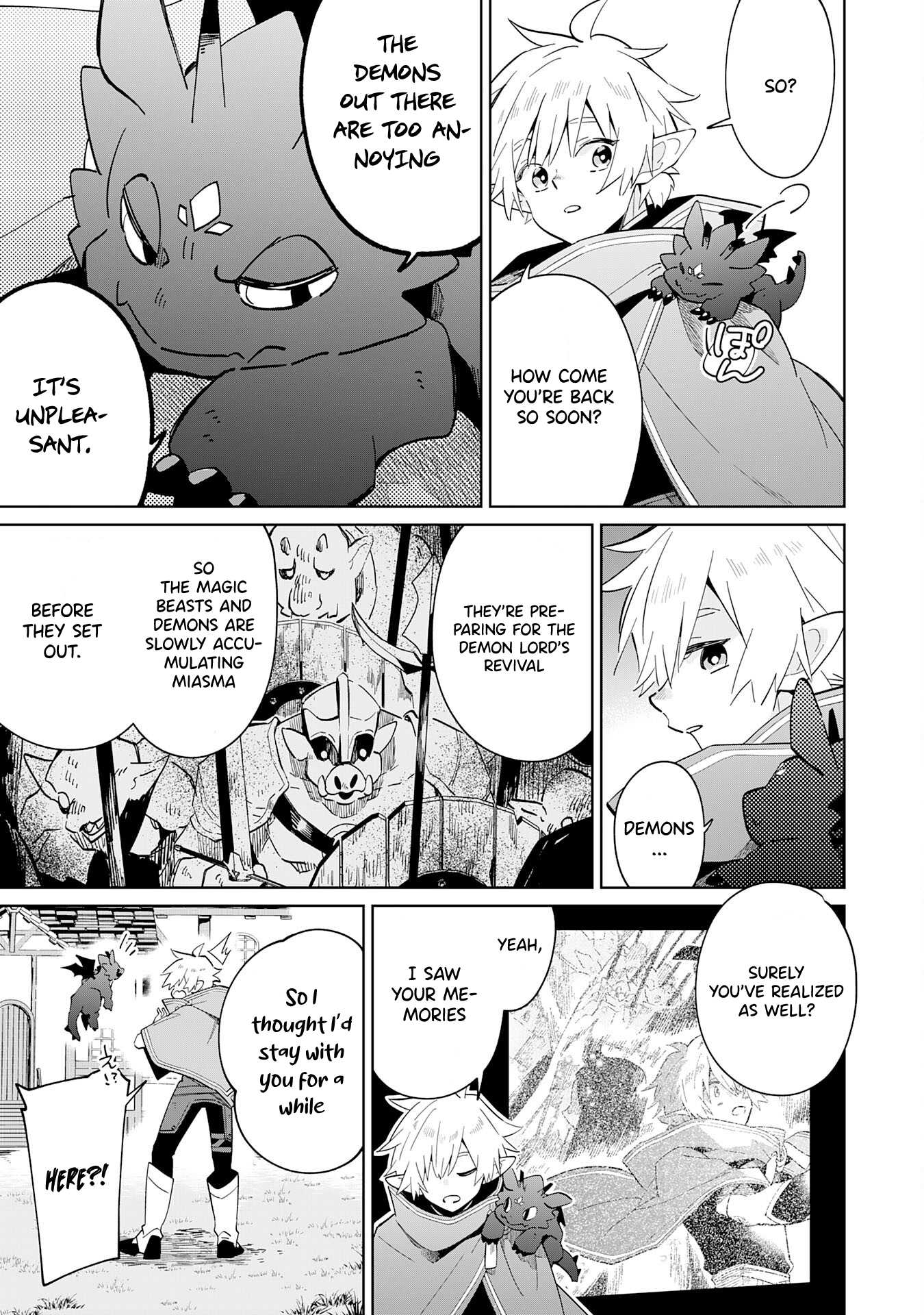 The Reincarnated Elf Left on a Journey to Master His Magic and With His Extra Lifespan Became a Living Legend Chapter 11 page 24