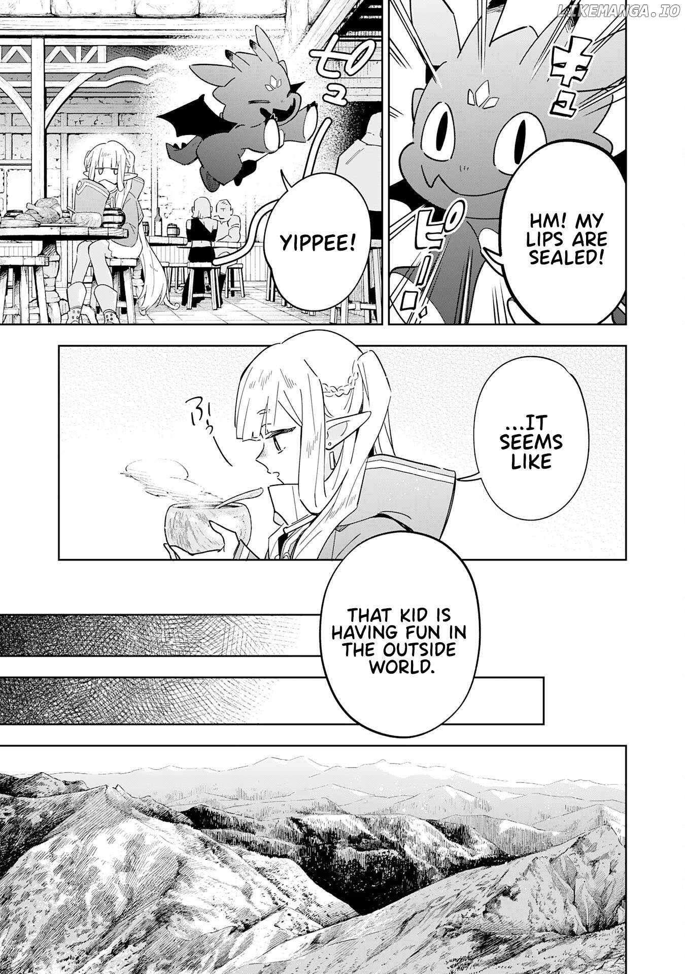 The Reincarnated Elf Left on a Journey to Master His Magic and With His Extra Lifespan Became a Living Legend Chapter 15 page 28