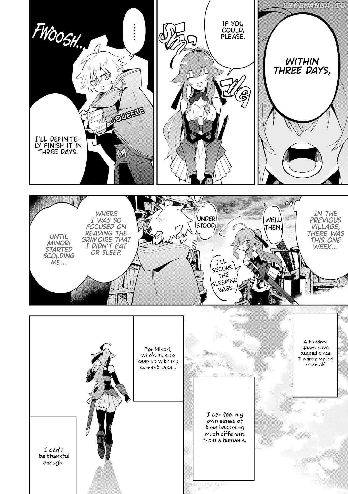 The Reincarnated Elf Left on a Journey to Master His Magic and With His Extra Lifespan Became a Living Legend Chapter 16 page 5