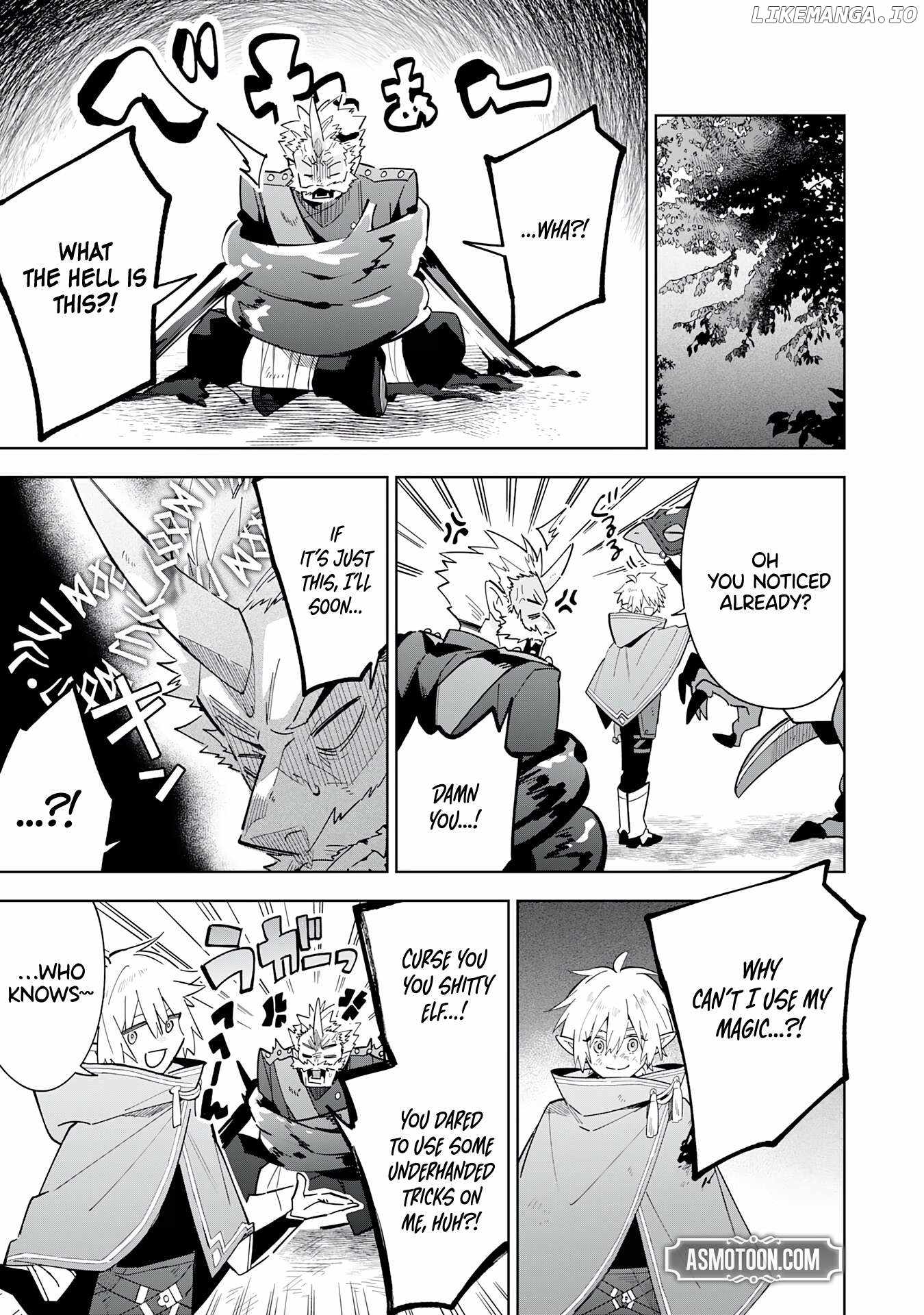 The Reincarnated Elf Left on a Journey to Master His Magic and With His Extra Lifespan Became a Living Legend Chapter 18 page 4