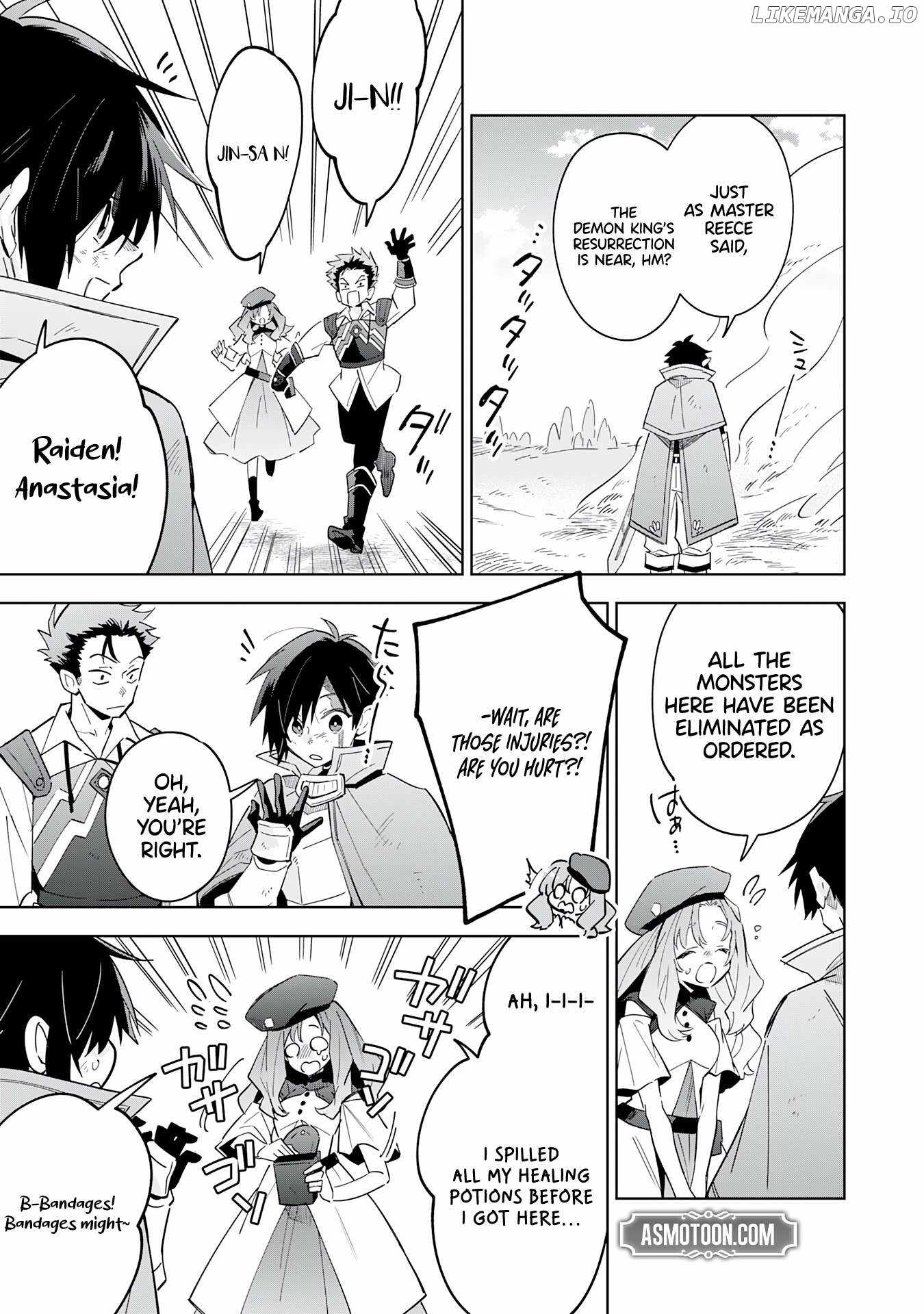 The Reincarnated Elf Left on a Journey to Master His Magic and With His Extra Lifespan Became a Living Legend Chapter 18 page 22