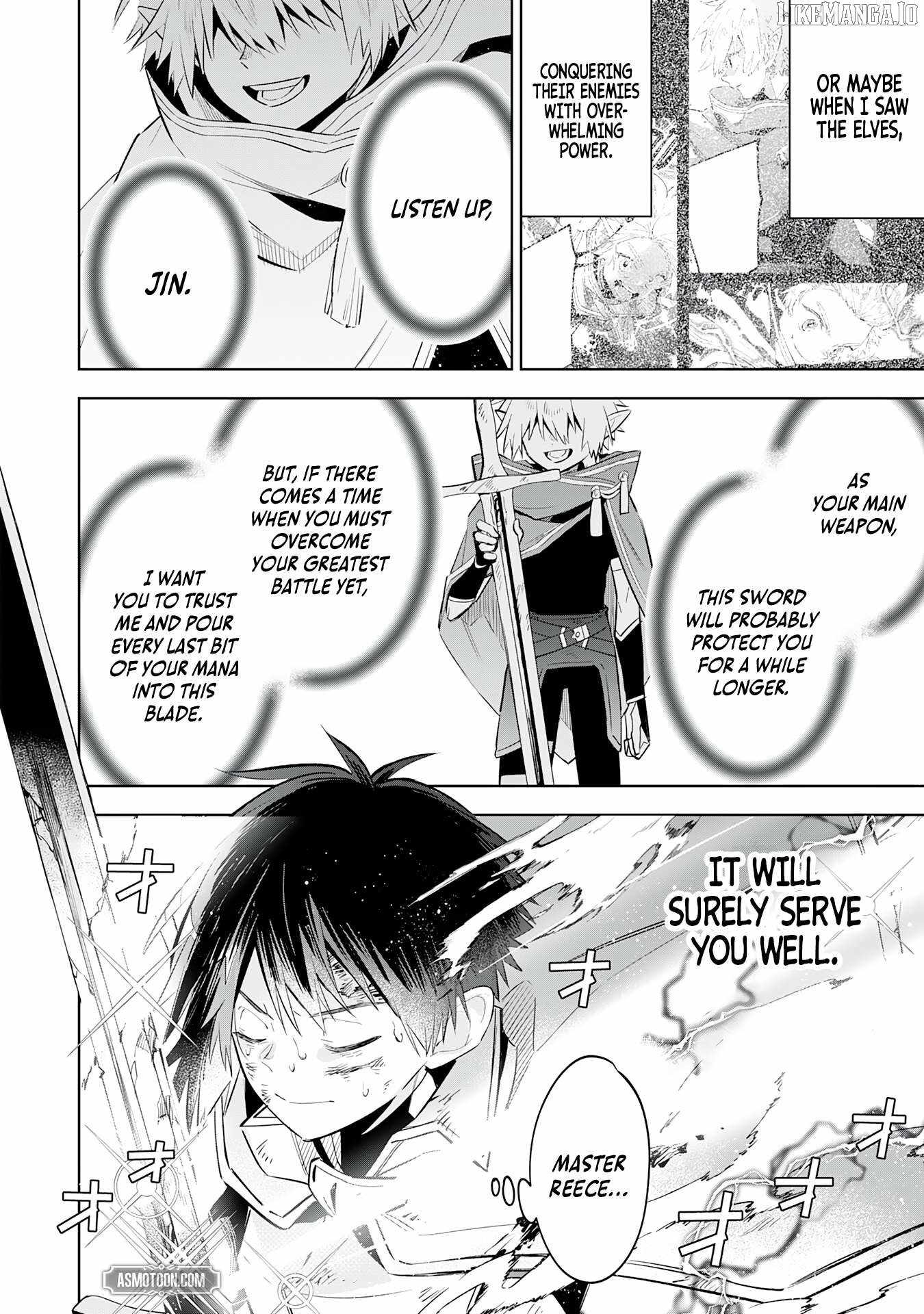 The Reincarnated Elf Left on a Journey to Master His Magic and With His Extra Lifespan Became a Living Legend Chapter 22 page 19