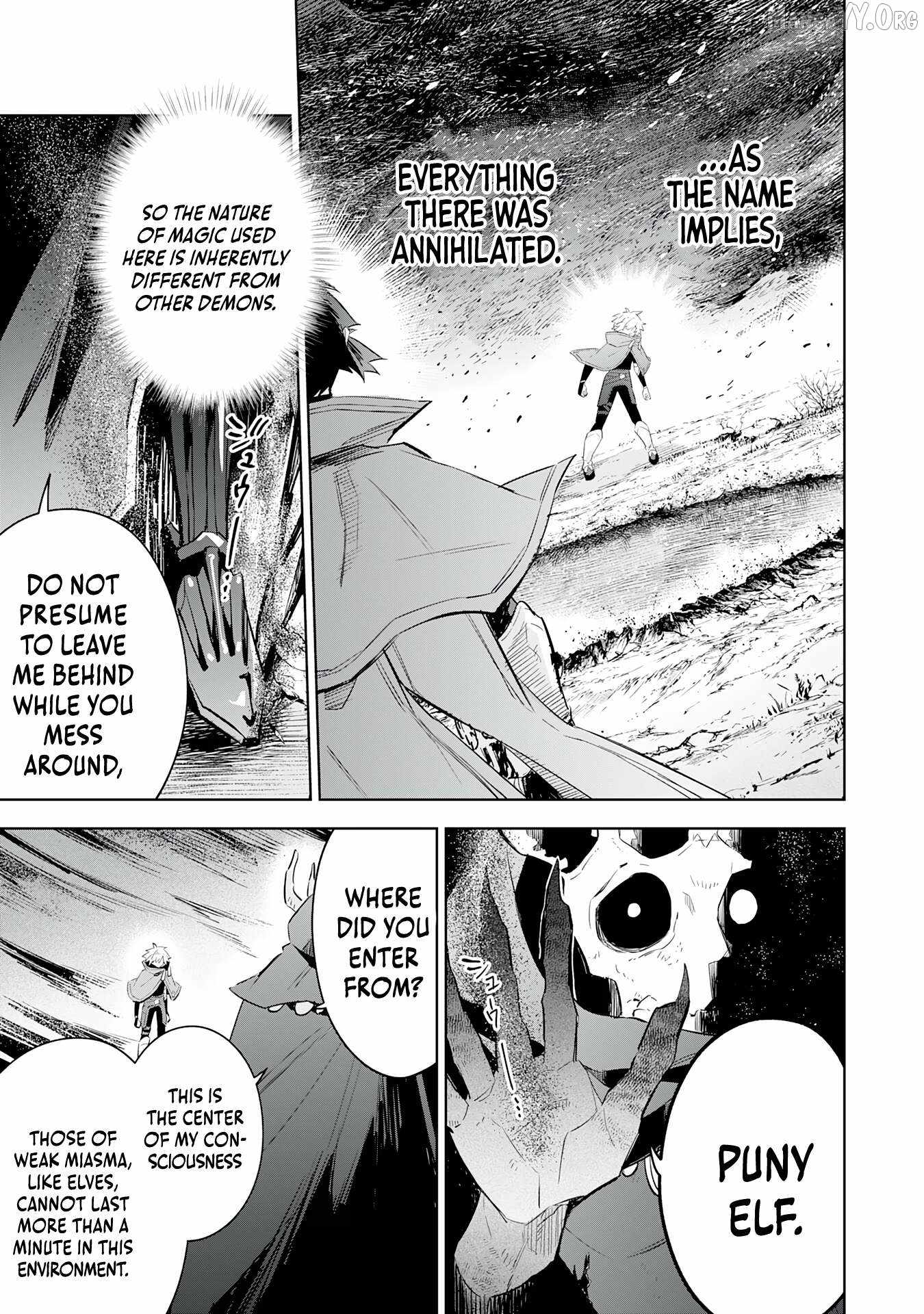 The Reincarnated Elf Left on a Journey to Master His Magic and With His Extra Lifespan Became a Living Legend Chapter 24 page 8