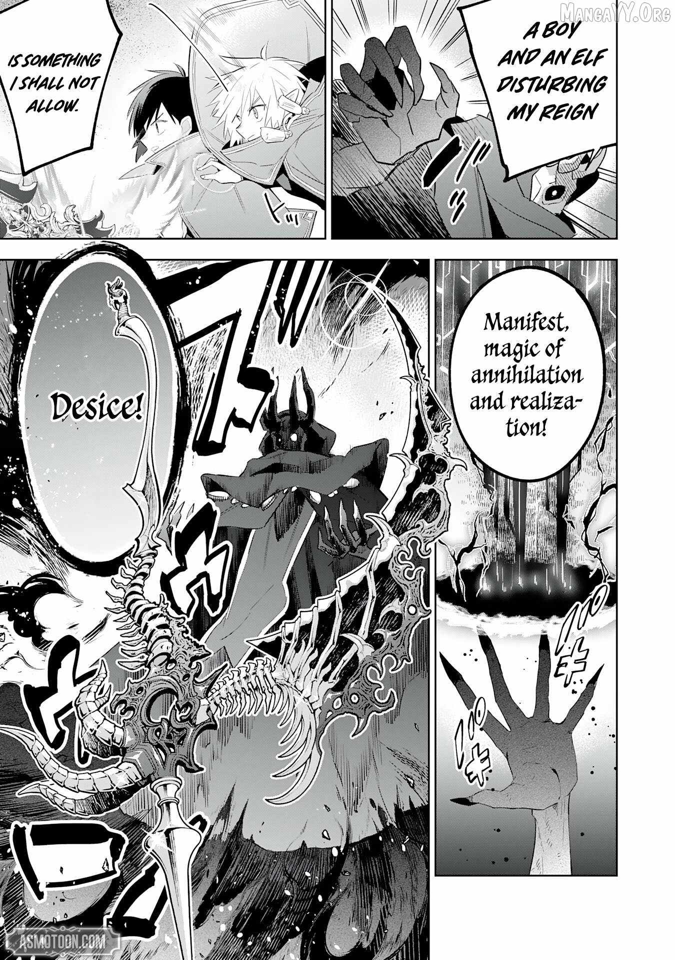 The Reincarnated Elf Left on a Journey to Master His Magic and With His Extra Lifespan Became a Living Legend Chapter 24 page 16