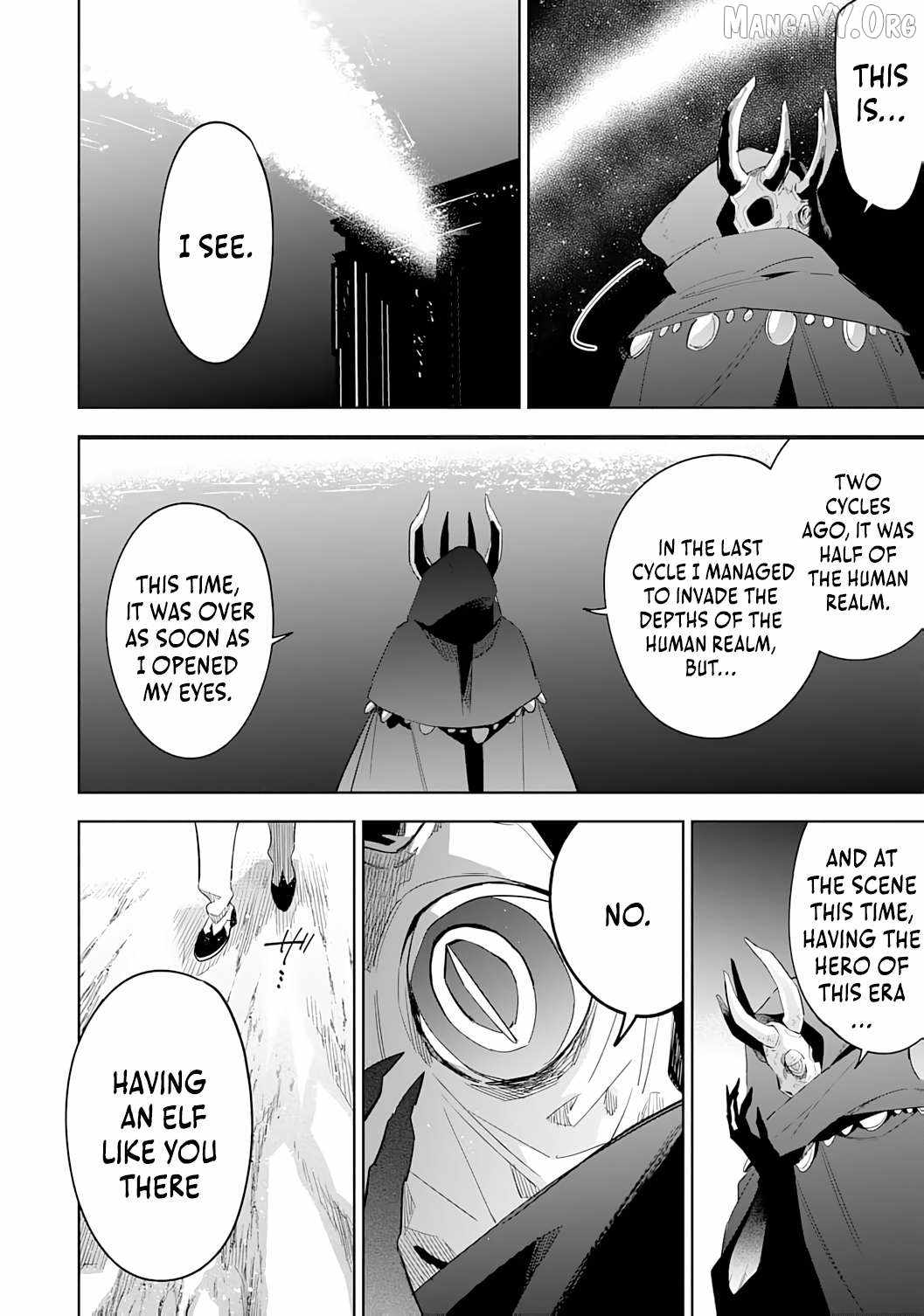 The Reincarnated Elf Left on a Journey to Master His Magic and With His Extra Lifespan Became a Living Legend Chapter 25 page 8