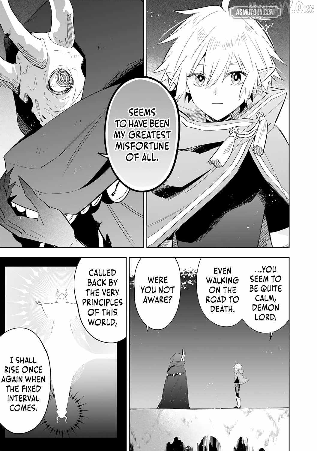 The Reincarnated Elf Left on a Journey to Master His Magic and With His Extra Lifespan Became a Living Legend Chapter 25 page 9