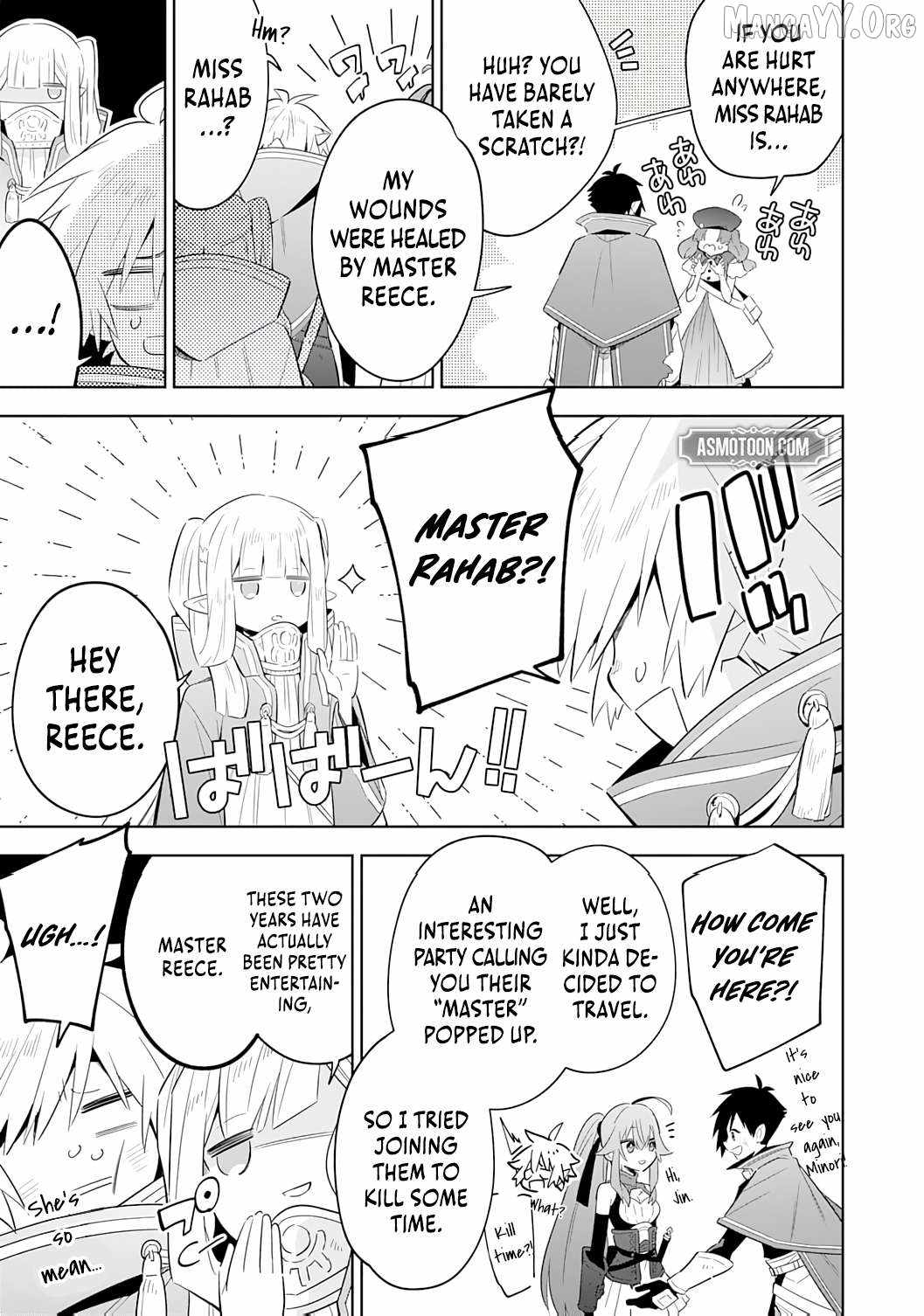 The Reincarnated Elf Left on a Journey to Master His Magic and With His Extra Lifespan Became a Living Legend Chapter 25 page 21