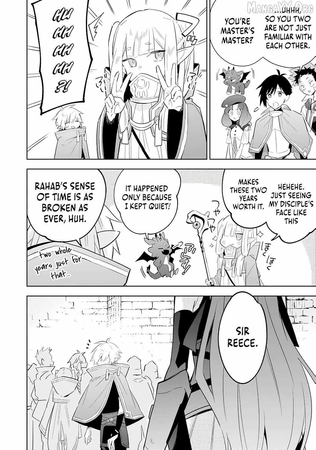 The Reincarnated Elf Left on a Journey to Master His Magic and With His Extra Lifespan Became a Living Legend Chapter 25 page 22
