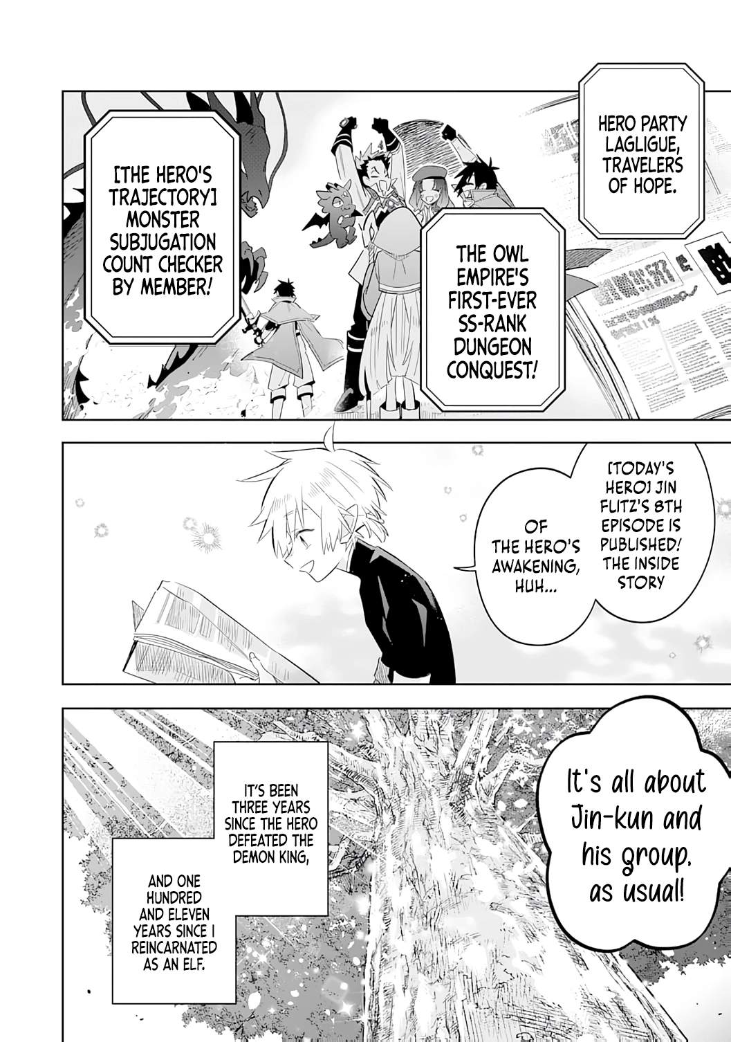 The Reincarnated Elf Left on a Journey to Master His Magic and With His Extra Lifespan Became a Living Legend Chapter 26 page 7