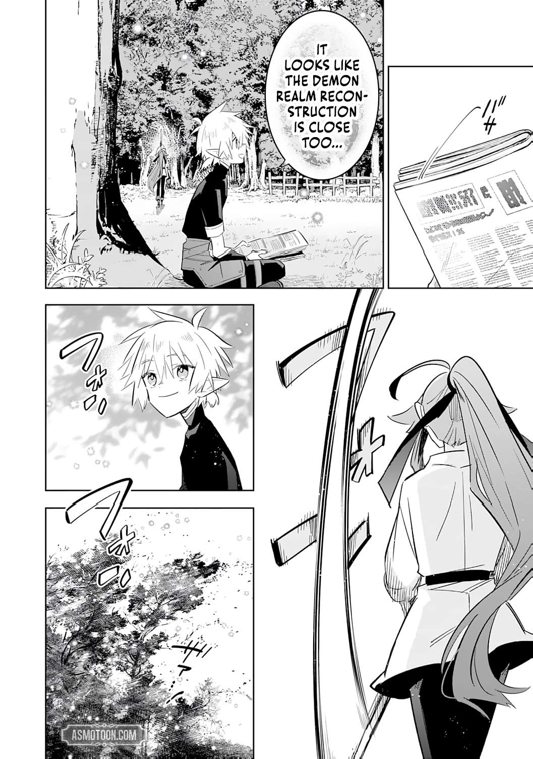 The Reincarnated Elf Left on a Journey to Master His Magic and With His Extra Lifespan Became a Living Legend Chapter 26 page 9