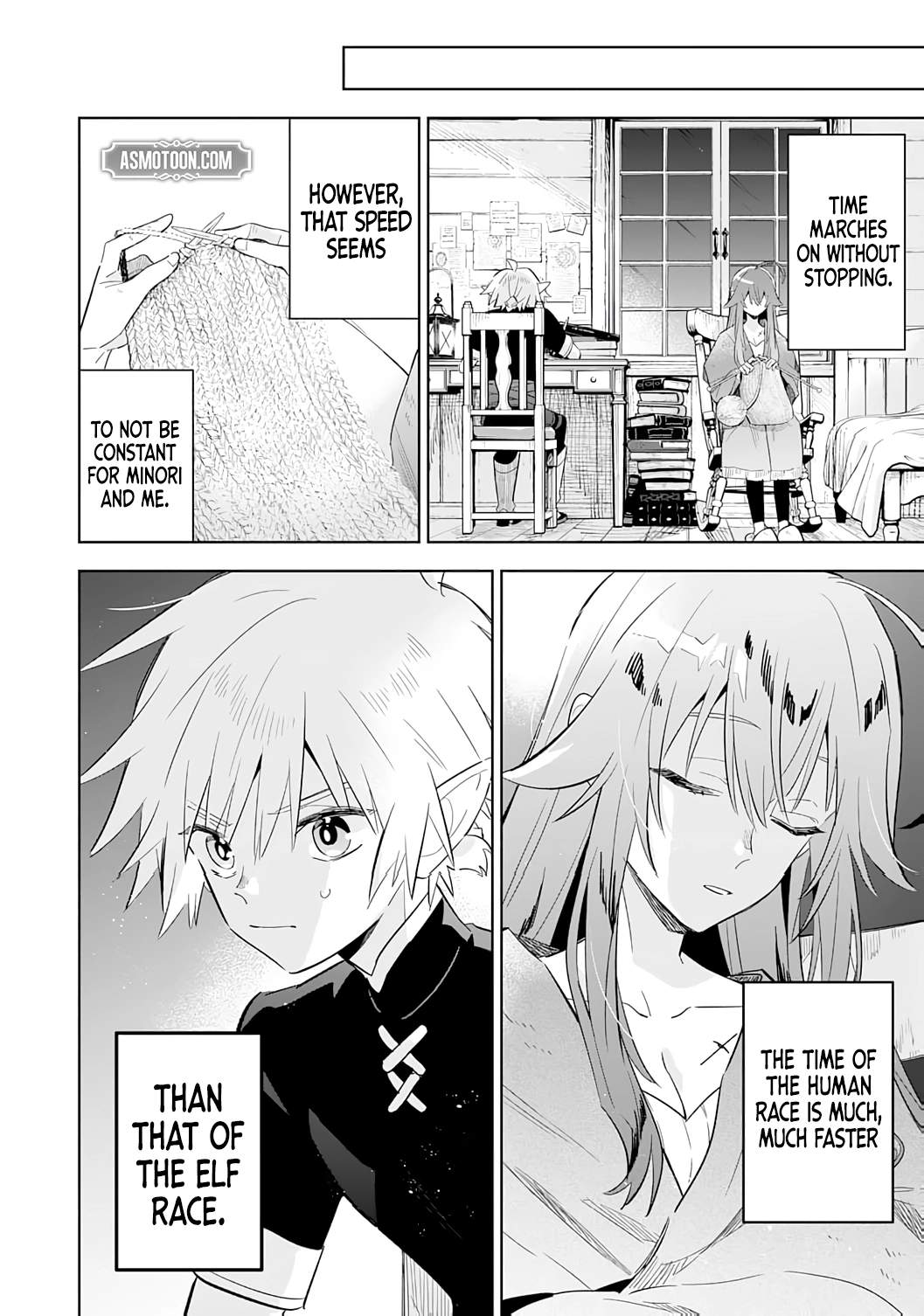 The Reincarnated Elf Left on a Journey to Master His Magic and With His Extra Lifespan Became a Living Legend Chapter 26 page 21