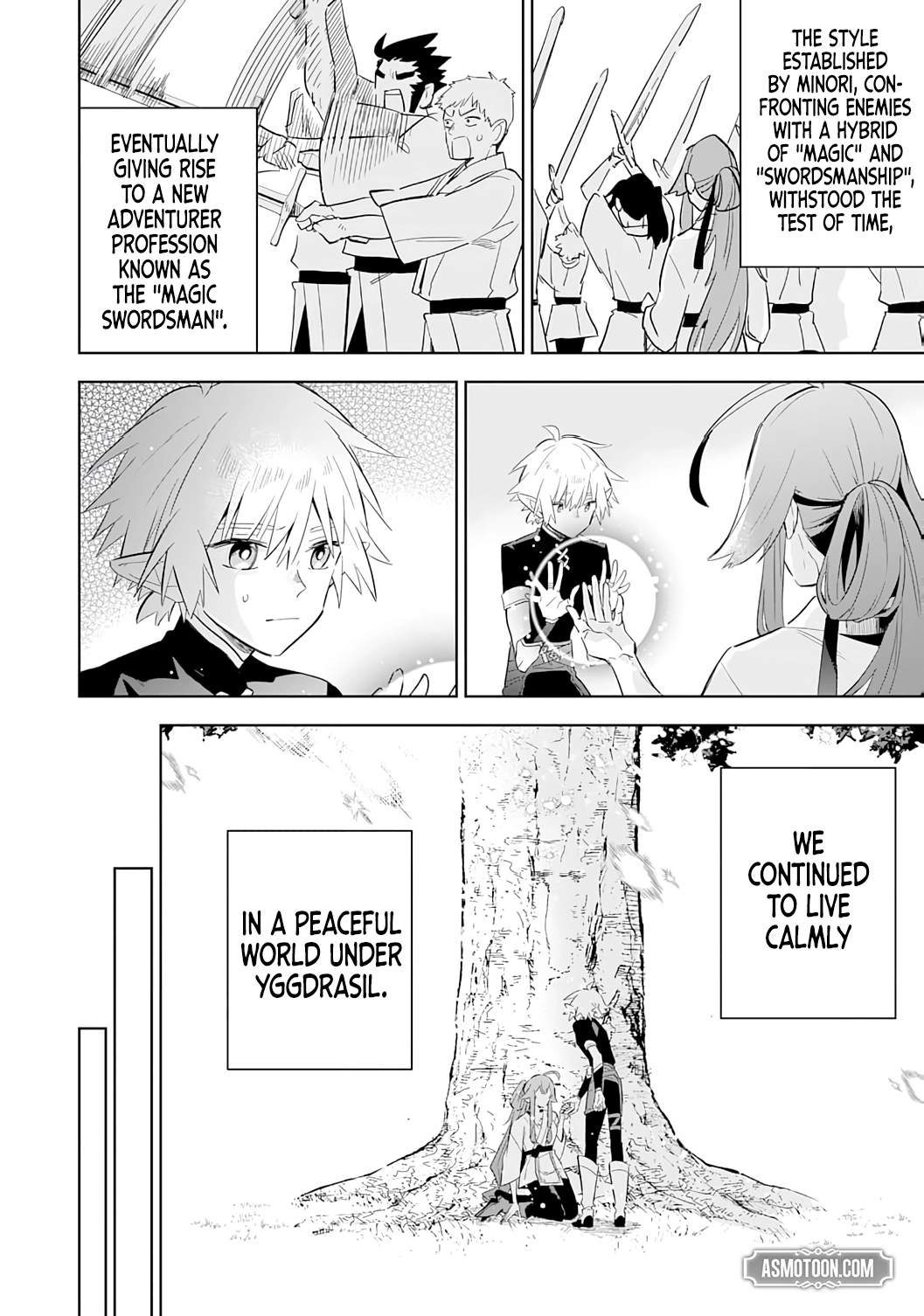 The Reincarnated Elf Left on a Journey to Master His Magic and With His Extra Lifespan Became a Living Legend Chapter 26 page 29