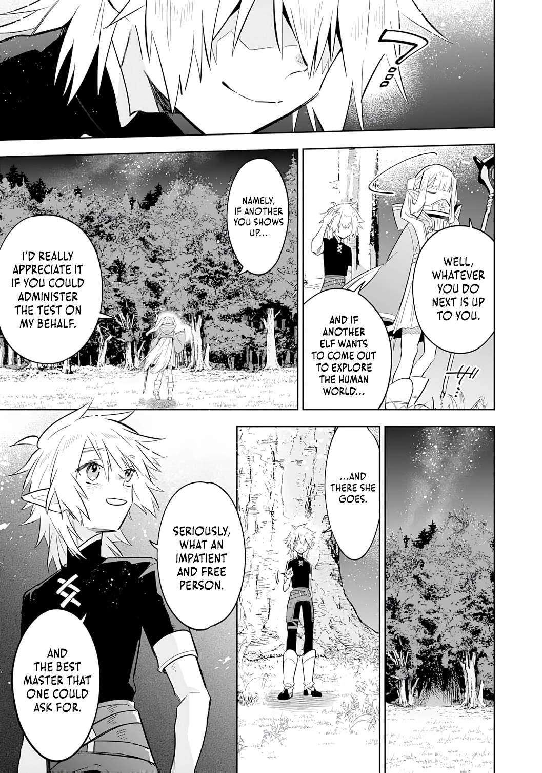 The Reincarnated Elf Left on a Journey to Master His Magic and With His Extra Lifespan Became a Living Legend Chapter 27 page 33