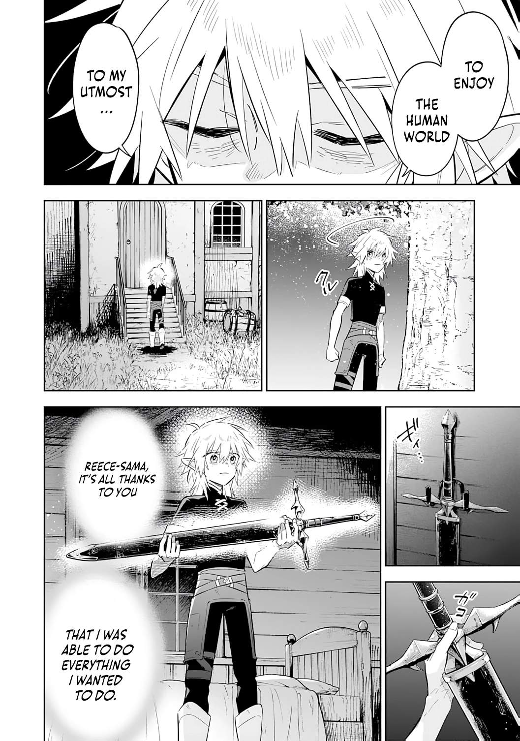 The Reincarnated Elf Left on a Journey to Master His Magic and With His Extra Lifespan Became a Living Legend Chapter 27 page 34