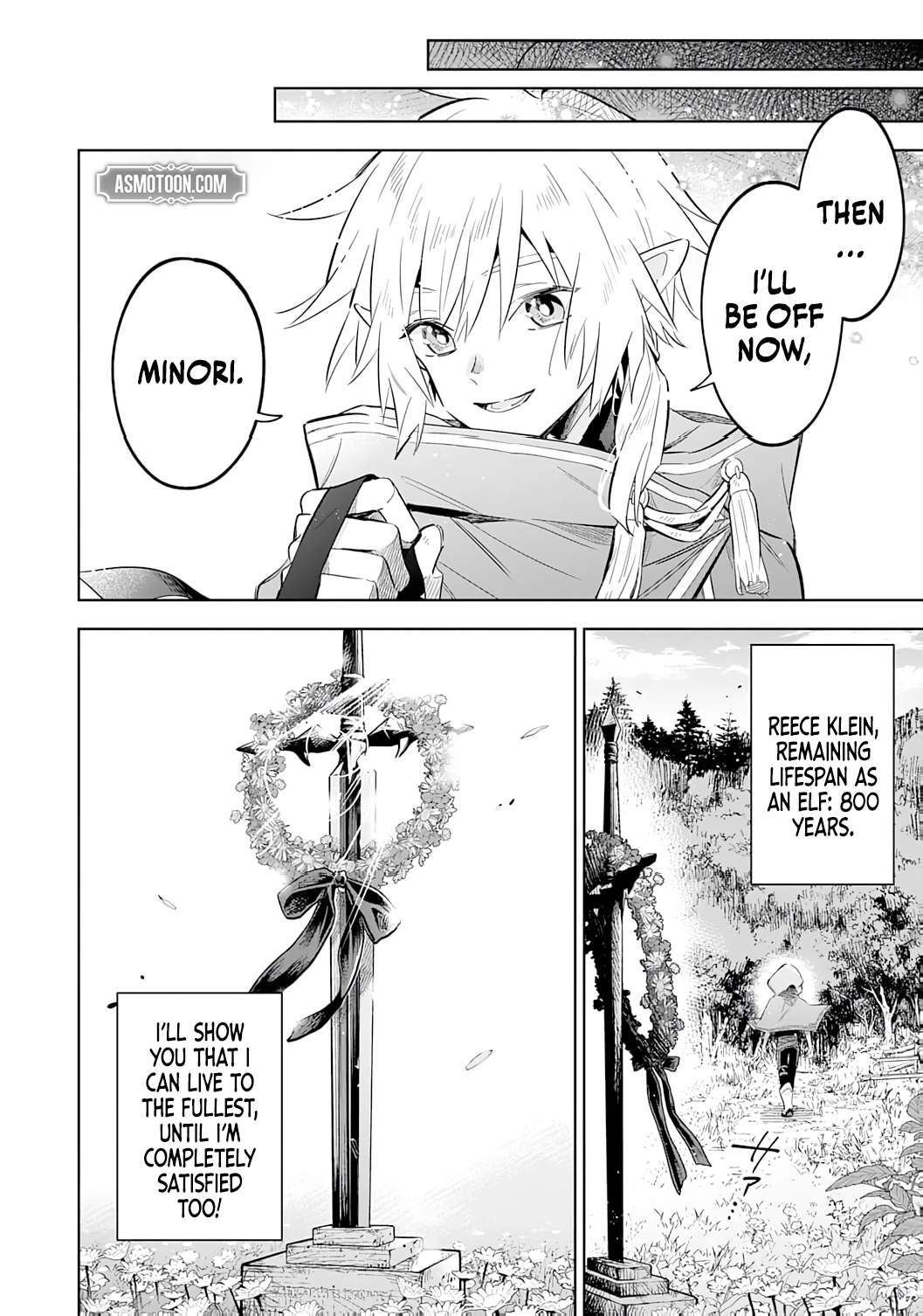 The Reincarnated Elf Left on a Journey to Master His Magic and With His Extra Lifespan Became a Living Legend Chapter 27 page 36