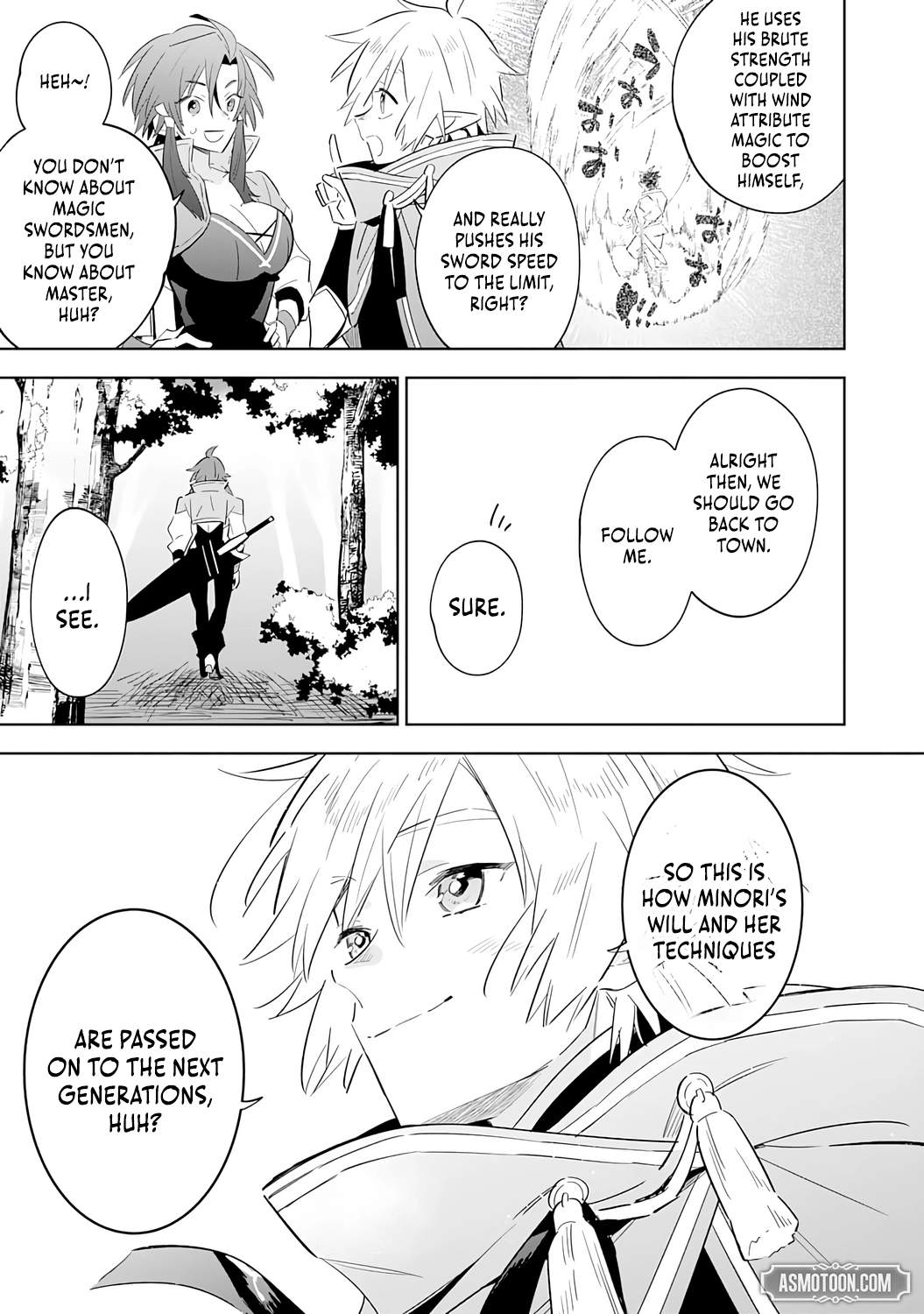 The Reincarnated Elf Left on a Journey to Master His Magic and With His Extra Lifespan Became a Living Legend Chapter 28 page 24