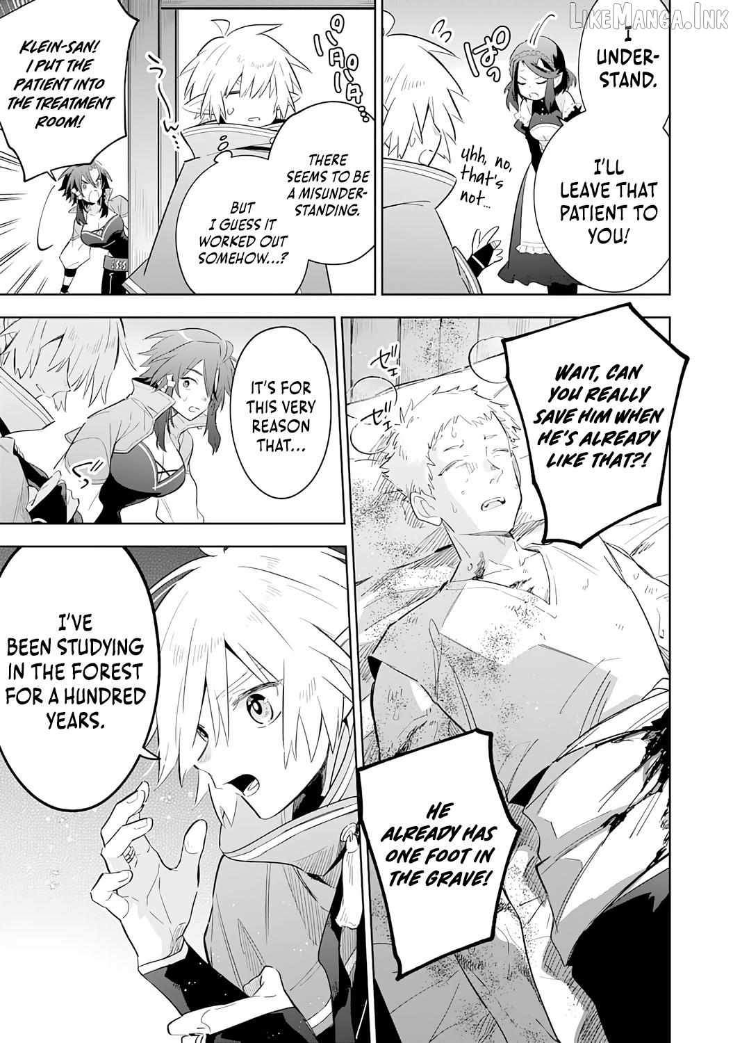 The Reincarnated Elf Left on a Journey to Master His Magic and With His Extra Lifespan Became a Living Legend Chapter 29 page 14