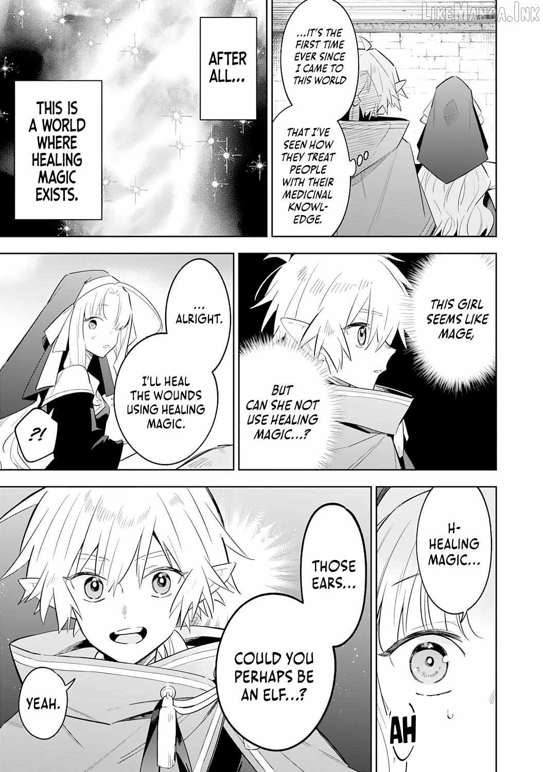 The Reincarnated Elf Left on a Journey to Master His Magic and With His Extra Lifespan Became a Living Legend Chapter 29 page 22