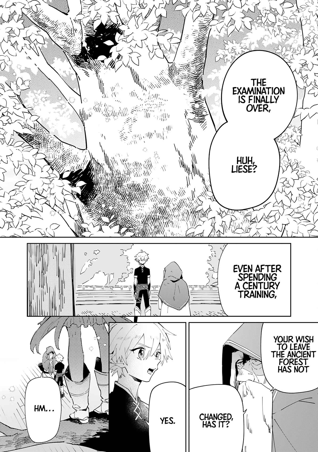 The Reincarnated Elf Left on a Journey to Master His Magic and With His Extra Lifespan Became a Living Legend Chapter 3 page 3