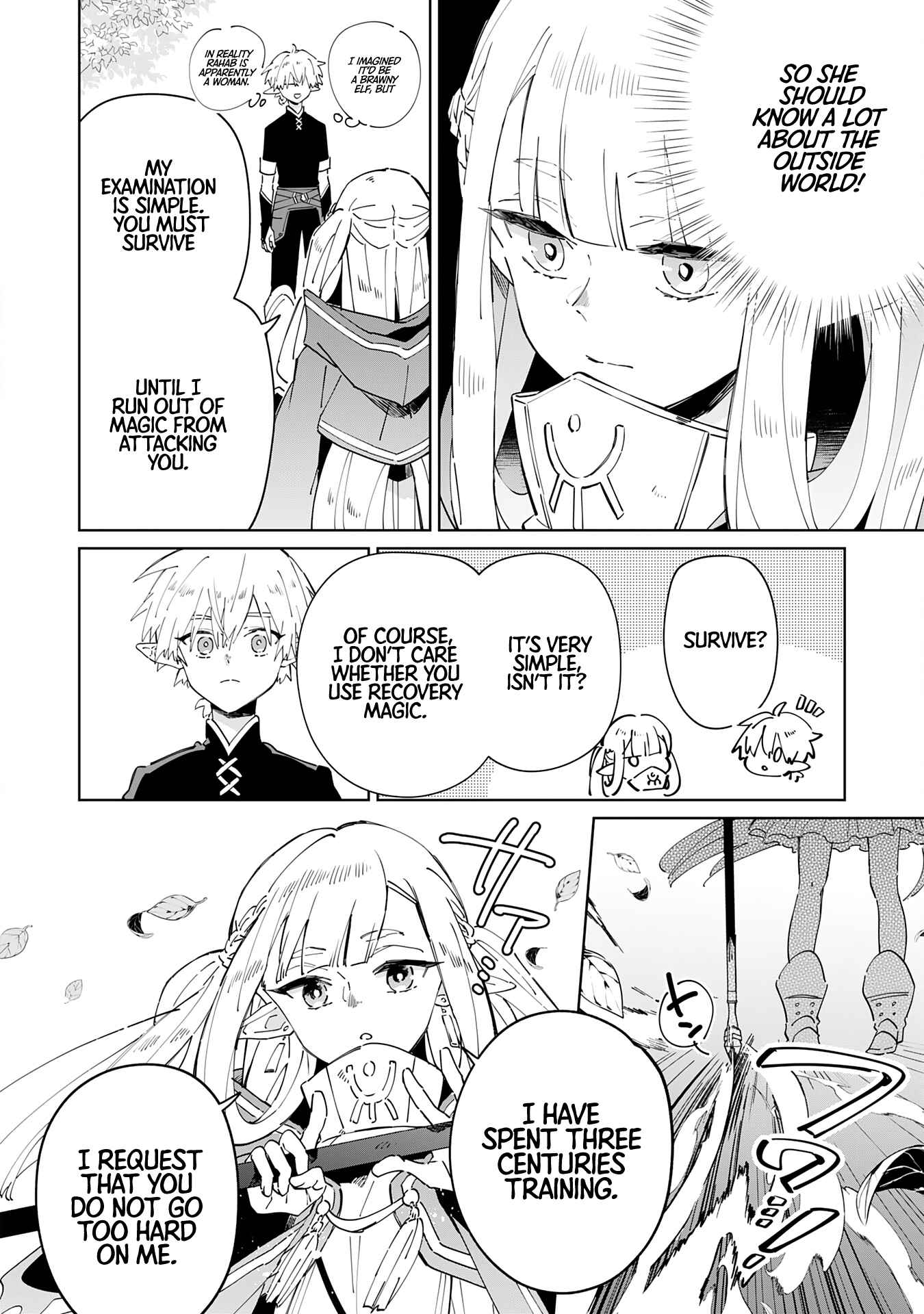 The Reincarnated Elf Left on a Journey to Master His Magic and With His Extra Lifespan Became a Living Legend Chapter 3 page 7