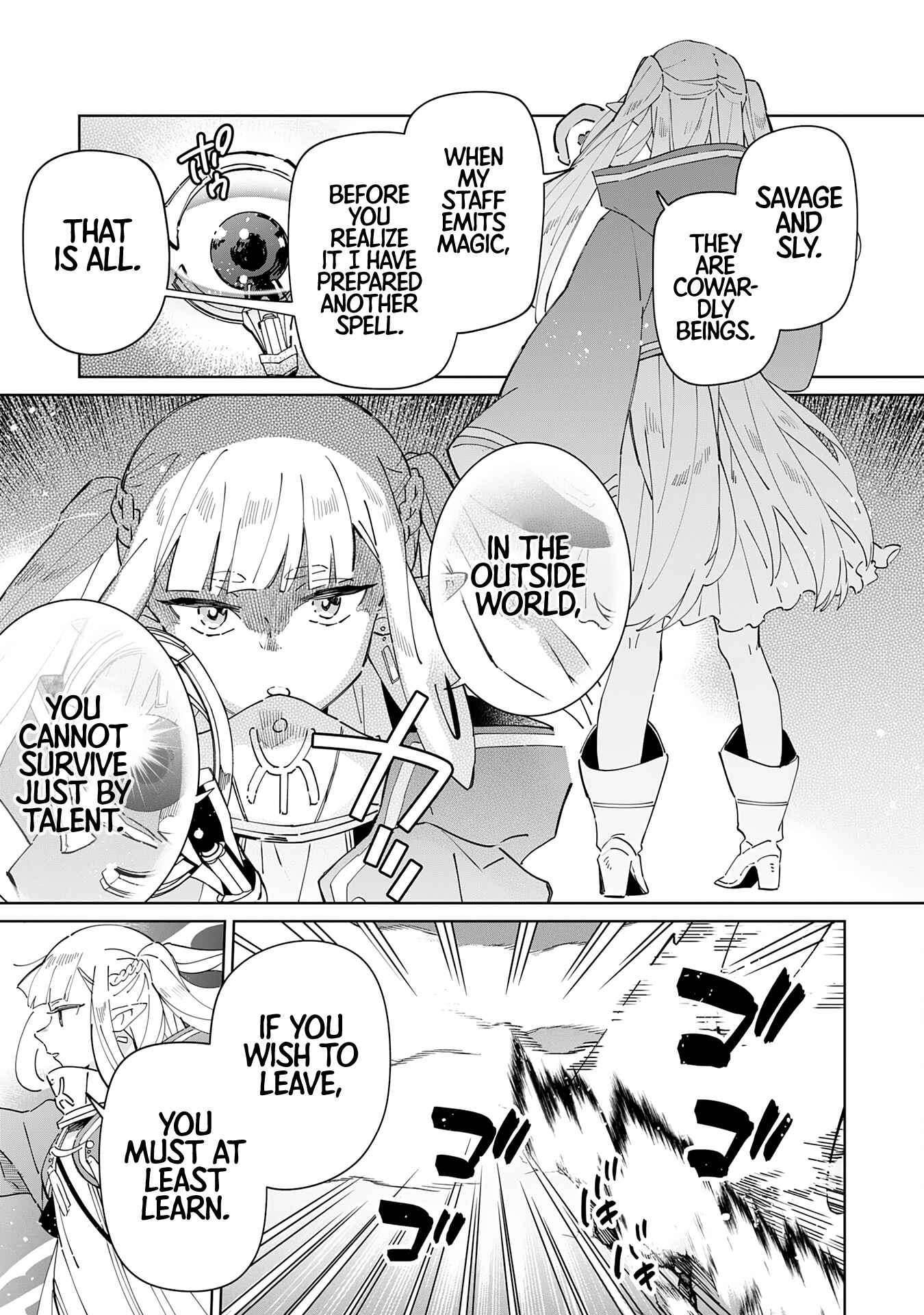 The Reincarnated Elf Left on a Journey to Master His Magic and With His Extra Lifespan Became a Living Legend Chapter 3 page 11
