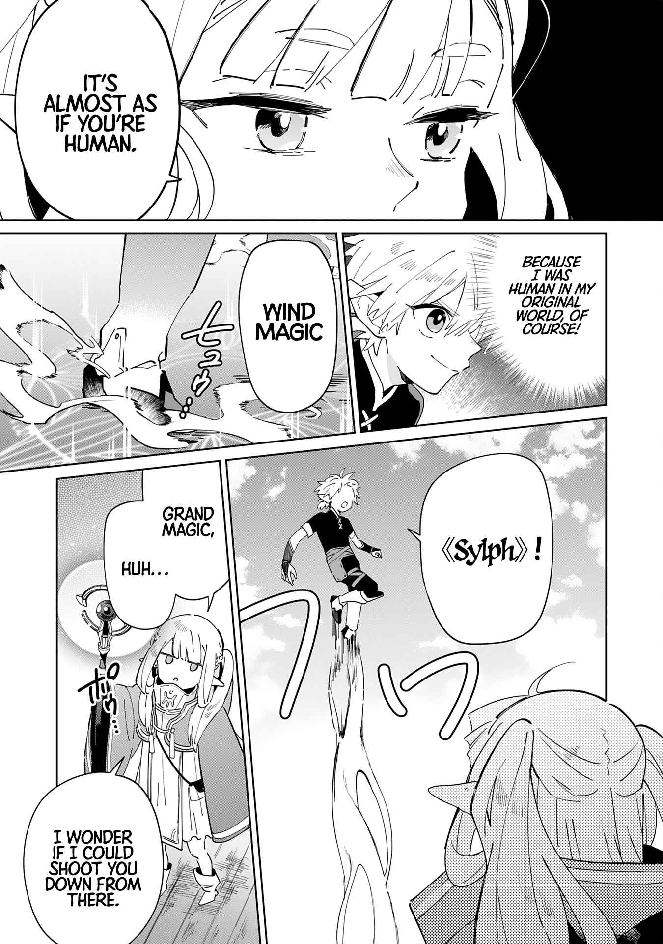 The Reincarnated Elf Left on a Journey to Master His Magic and With His Extra Lifespan Became a Living Legend Chapter 3 page 13