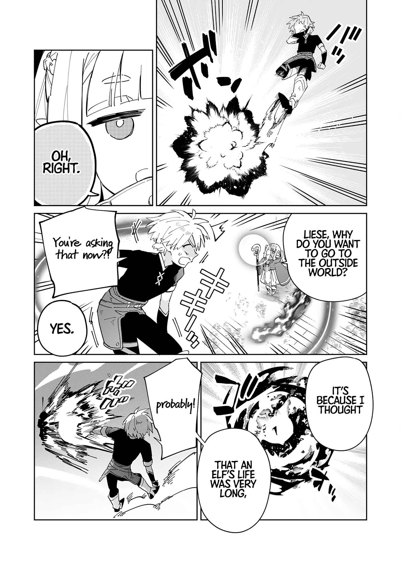 The Reincarnated Elf Left on a Journey to Master His Magic and With His Extra Lifespan Became a Living Legend Chapter 3 page 15