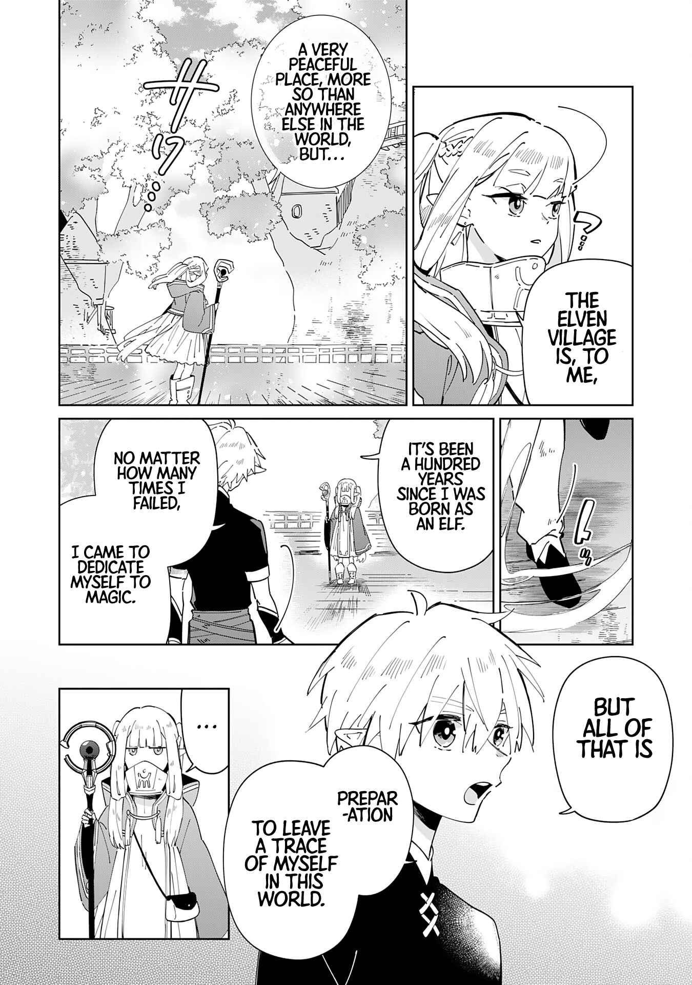 The Reincarnated Elf Left on a Journey to Master His Magic and With His Extra Lifespan Became a Living Legend Chapter 3 page 16