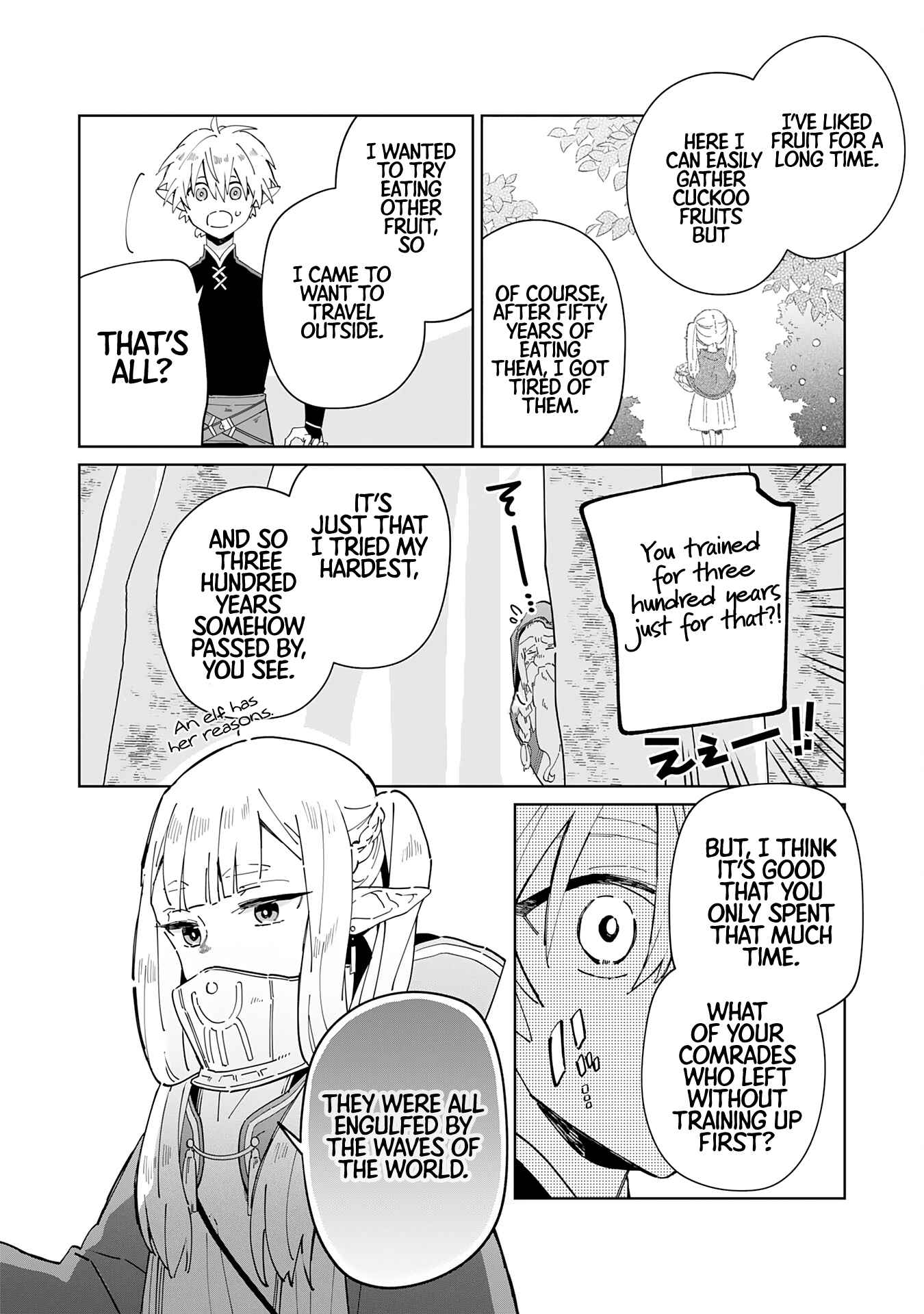 The Reincarnated Elf Left on a Journey to Master His Magic and With His Extra Lifespan Became a Living Legend Chapter 3 page 20