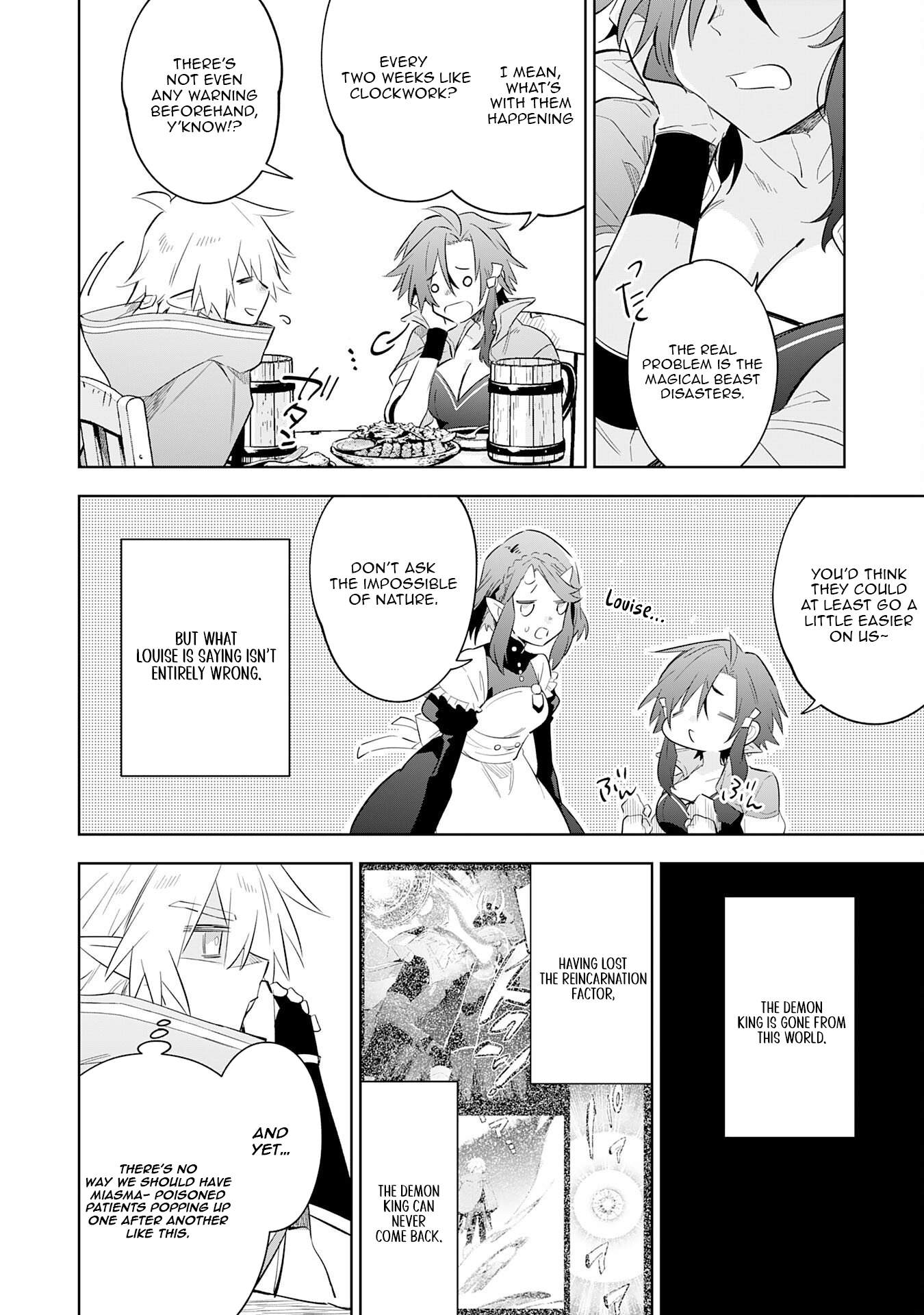 The Reincarnated Elf Left on a Journey to Master His Magic and With His Extra Lifespan Became a Living Legend Chapter 30 page 9