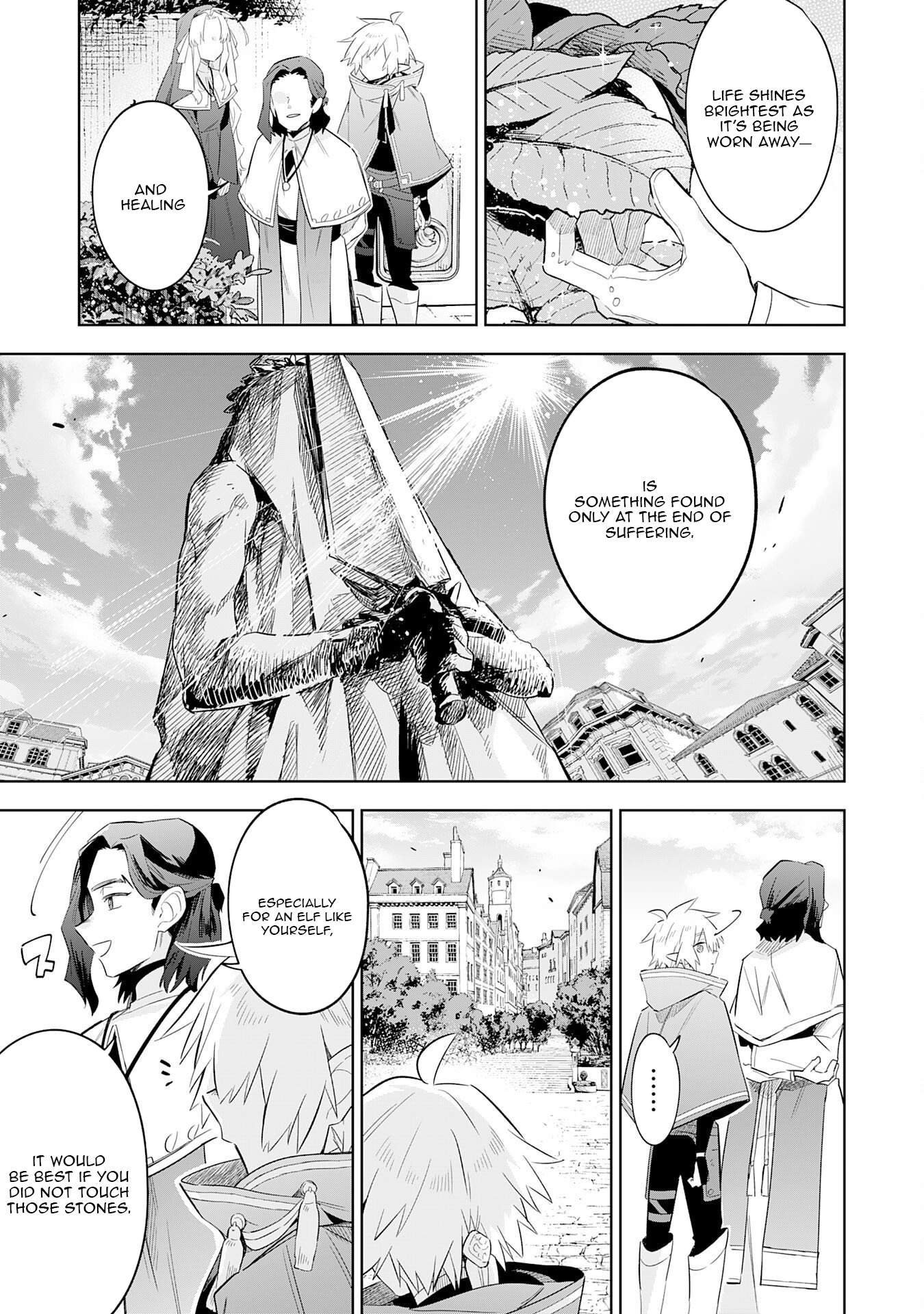 The Reincarnated Elf Left on a Journey to Master His Magic and With His Extra Lifespan Became a Living Legend Chapter 30 page 22