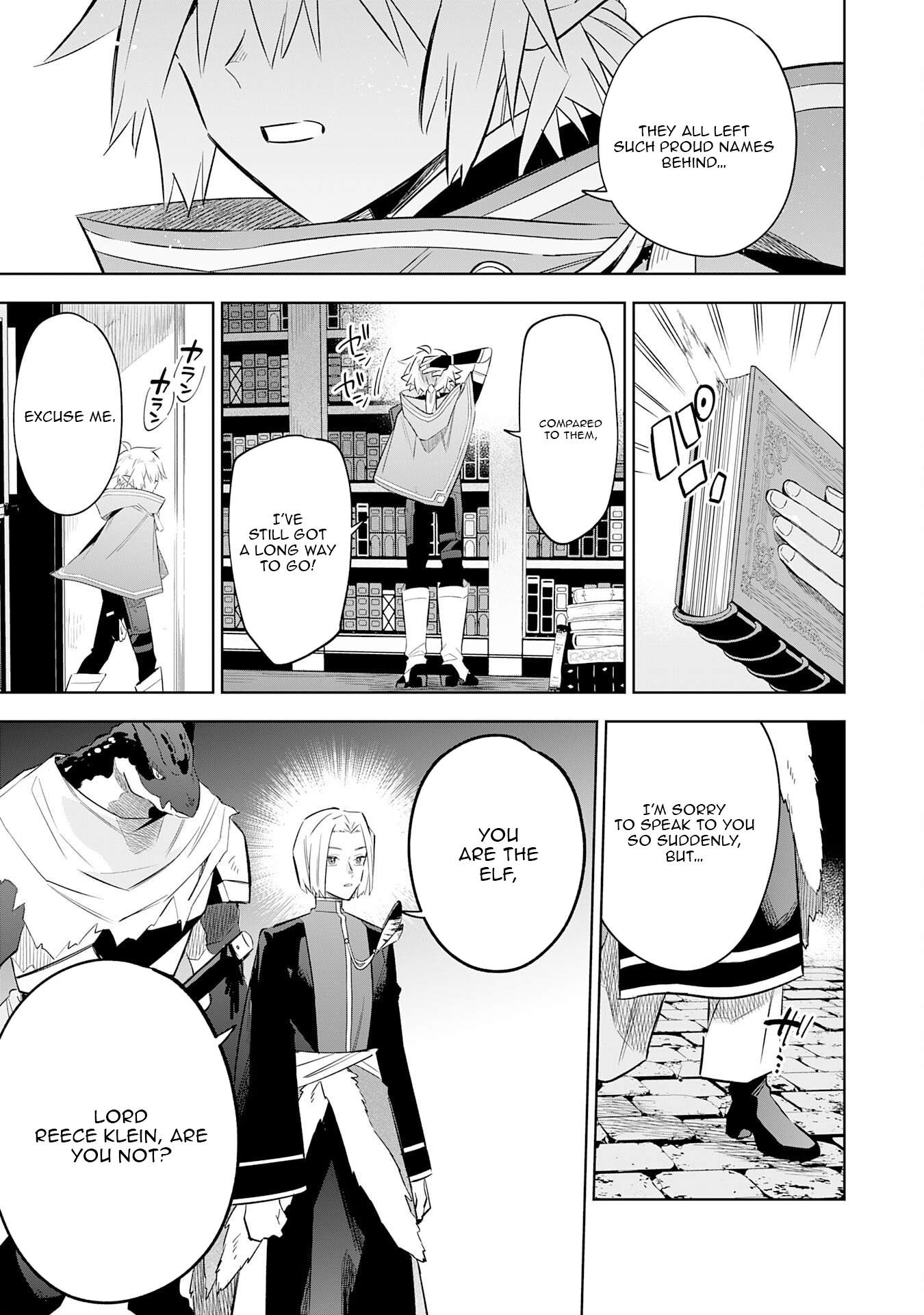 The Reincarnated Elf Left on a Journey to Master His Magic and With His Extra Lifespan Became a Living Legend Chapter 31 page 9