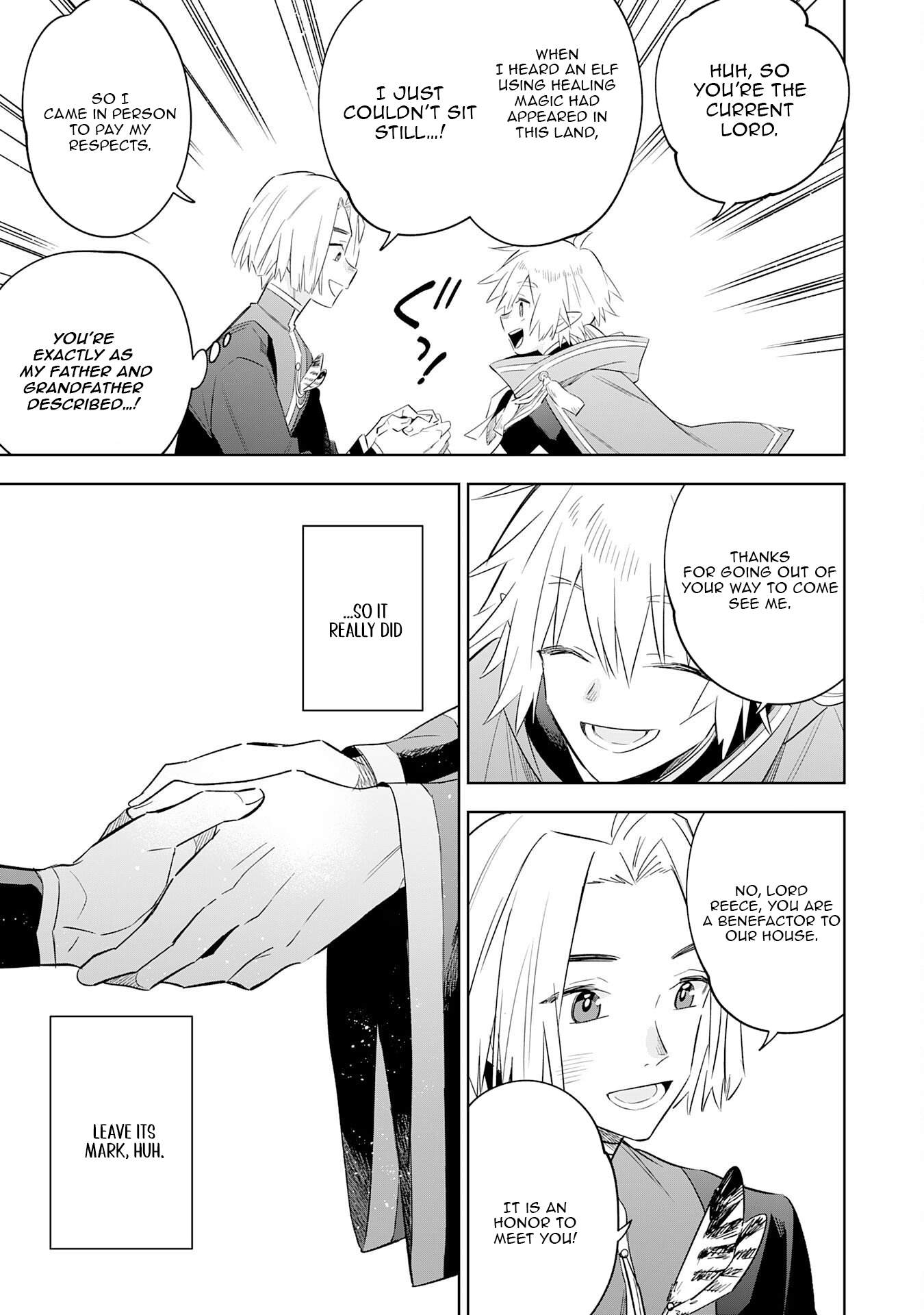 The Reincarnated Elf Left on a Journey to Master His Magic and With His Extra Lifespan Became a Living Legend Chapter 31 page 11