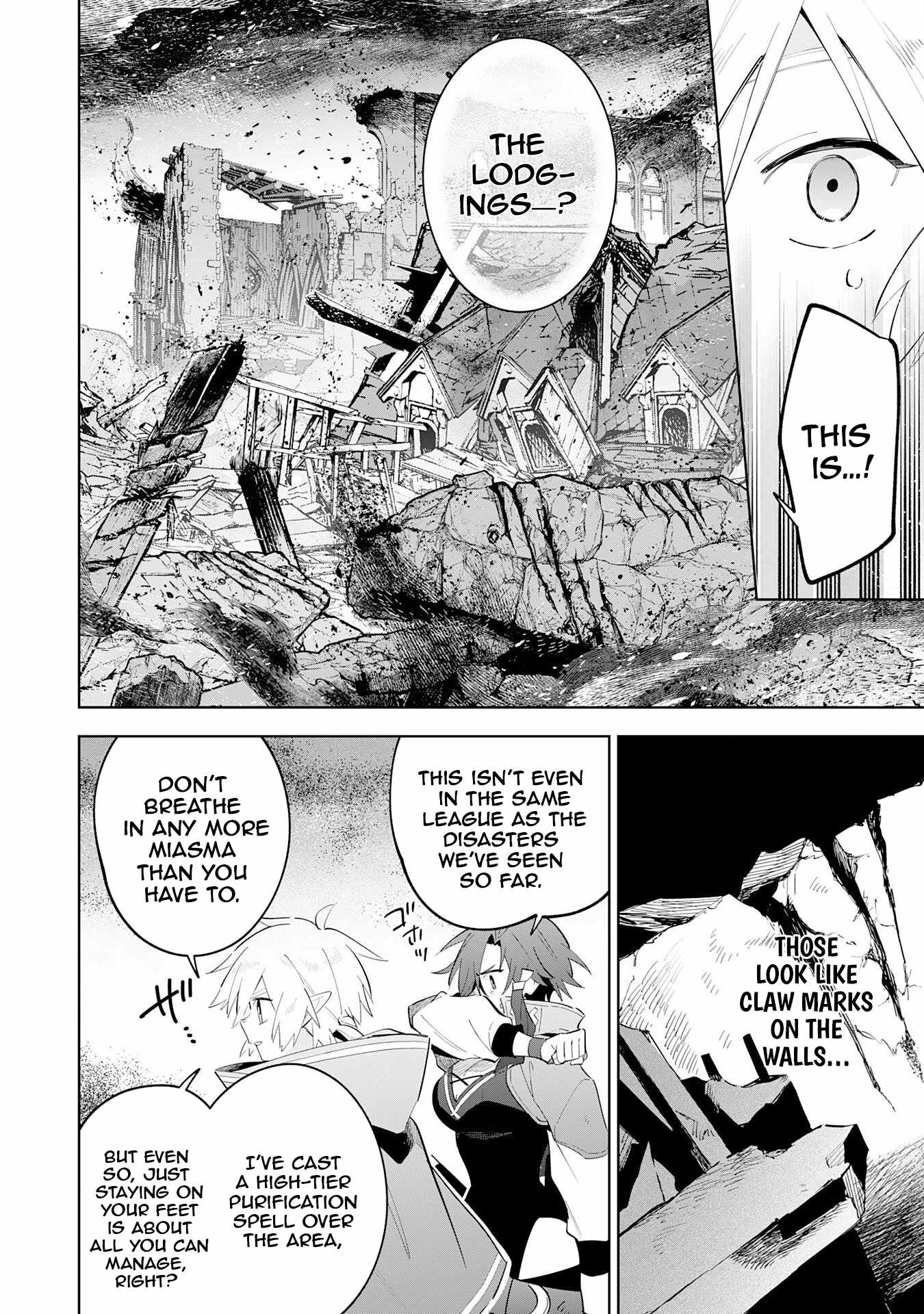 The Reincarnated Elf Left on a Journey to Master His Magic and With His Extra Lifespan Became a Living Legend Chapter 32 page 8