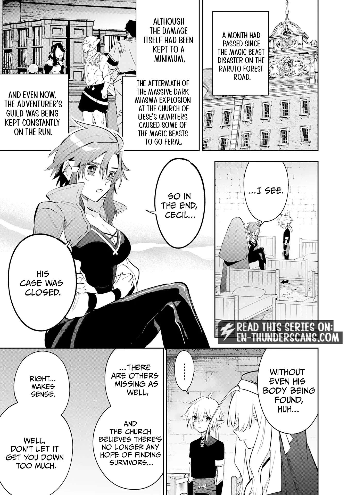 The Reincarnated Elf Left on a Journey to Master His Magic and With His Extra Lifespan Became a Living Legend Chapter 33 page 13