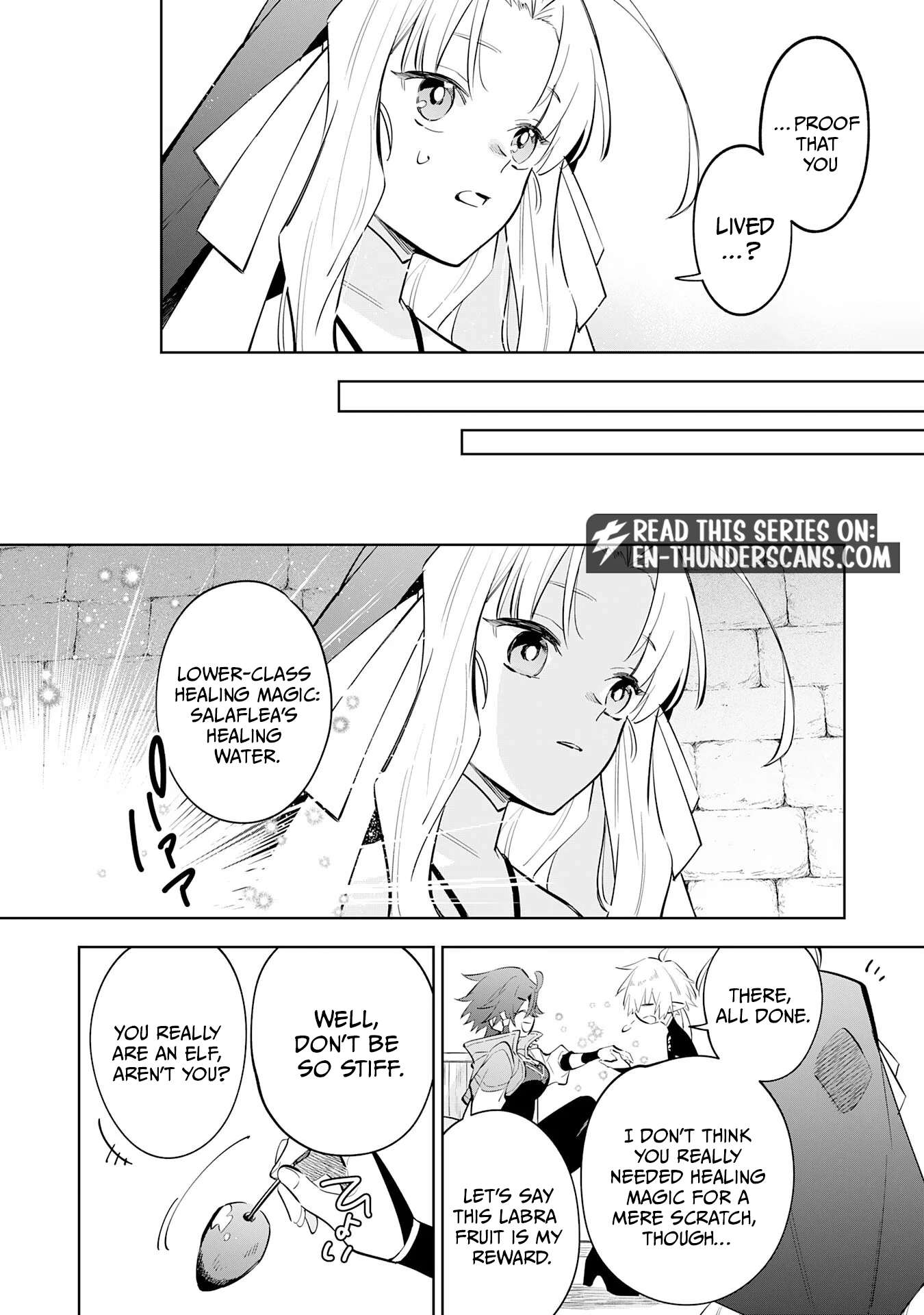 The Reincarnated Elf Left on a Journey to Master His Magic and With His Extra Lifespan Became a Living Legend Chapter 33 page 12