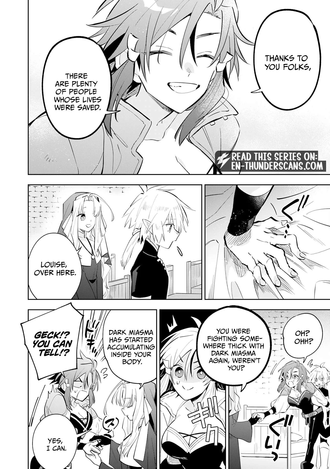 The Reincarnated Elf Left on a Journey to Master His Magic and With His Extra Lifespan Became a Living Legend Chapter 33 page 14