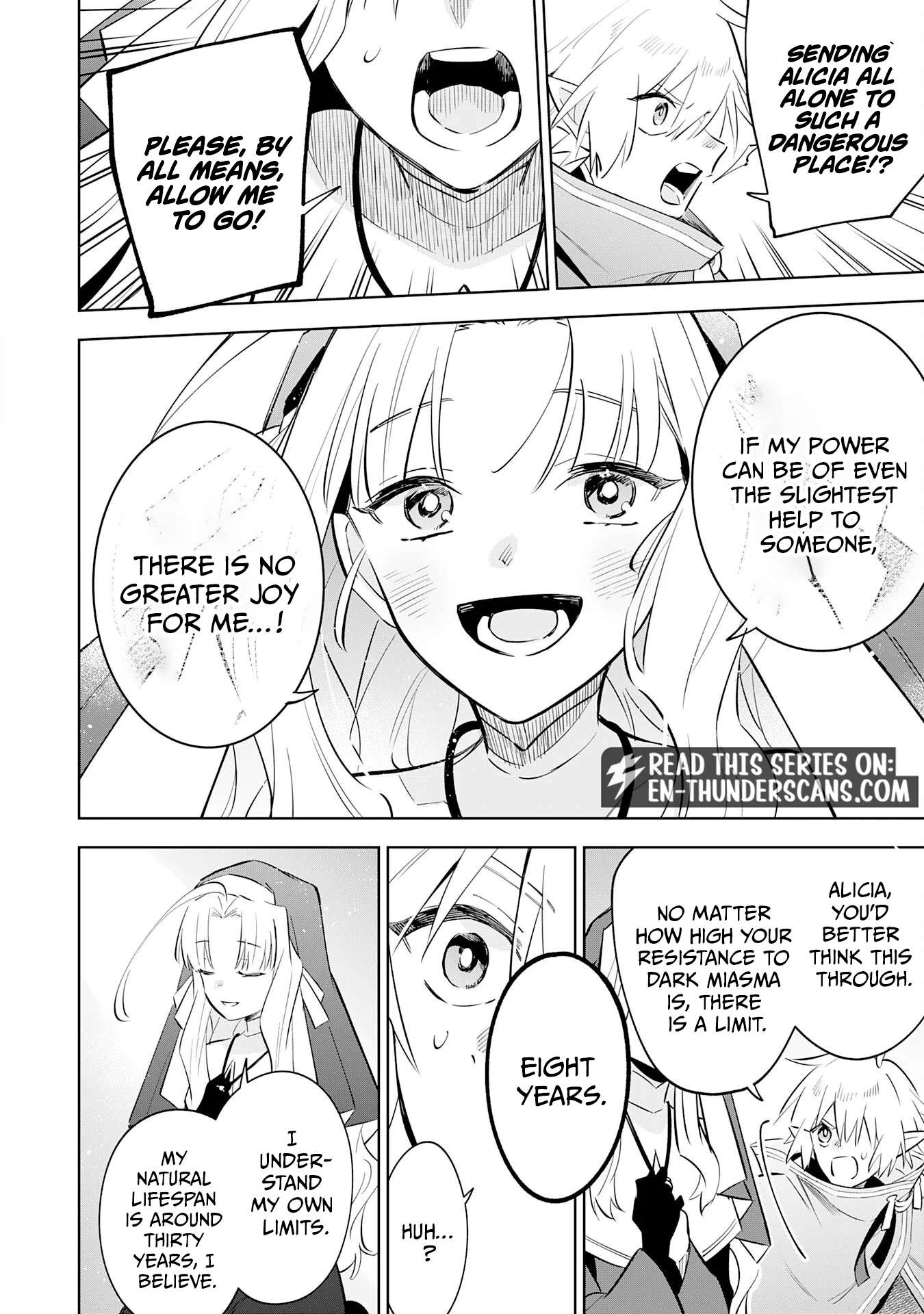 The Reincarnated Elf Left on a Journey to Master His Magic and With His Extra Lifespan Became a Living Legend Chapter 33 page 26