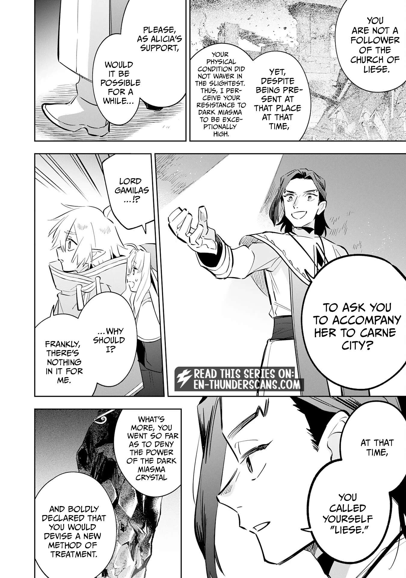 The Reincarnated Elf Left on a Journey to Master His Magic and With His Extra Lifespan Became a Living Legend Chapter 33 page 28